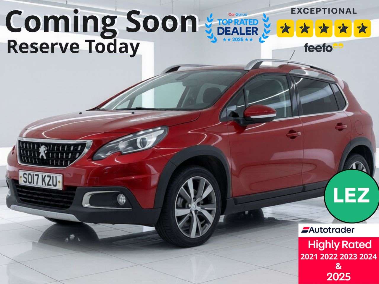 A 2017 PEUGEOT 2008 1.6 BlueHDi Allure SUV 5dr Diesel Manual Euro 6 (s/s) (100 ps) Part Exchang A 2017 PEUGEOT 2008 1.6 BlueHDi Allure SUV 5dr Diesel Manual Euro 6 (s/s) (100 ps) Part Exchang