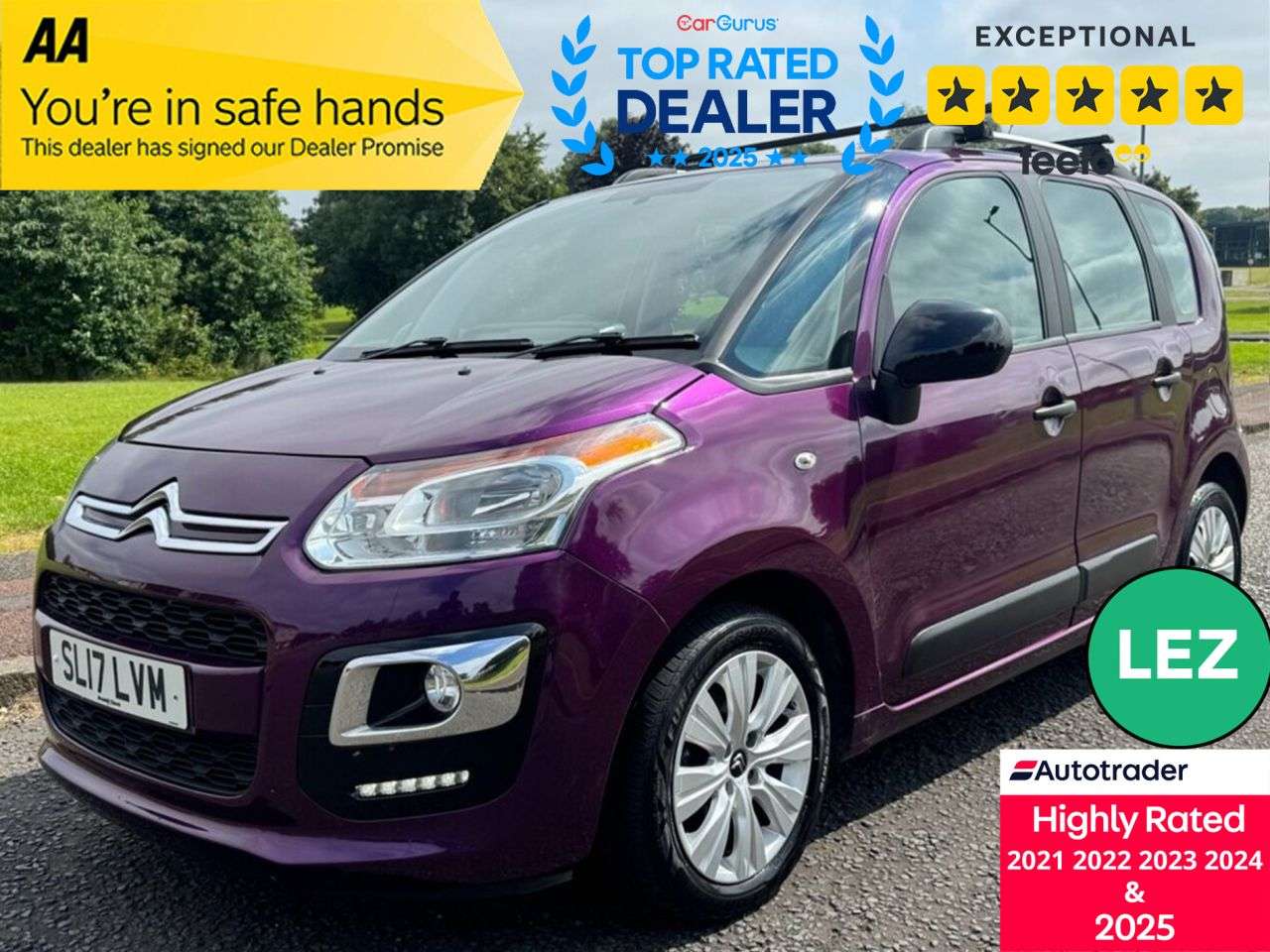 A 2017 CITROEN C3 PICASSO 1.6 BlueHDi Edition MPV 5dr Diesel Manual Euro 6 (100 ps) Part Exchange Wel A 2017 CITROEN C3 PICASSO 1.6 BlueHDi Edition MPV 5dr Diesel Manual Euro 6 (100 ps) Part Exchange Wel