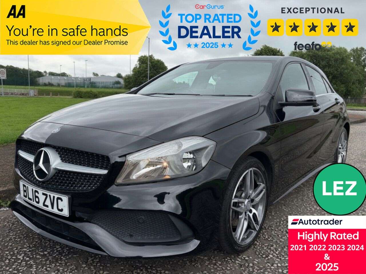 A 2016 MERCEDES-BENZ A CLASS 2.1 A200d AMG Line Hatchback 5dr Diesel 7G-DCT Euro 6 (s/s) (136 ps) Part E A 2016 MERCEDES-BENZ A CLASS 2.1 A200d AMG Line Hatchback 5dr Diesel 7G-DCT Euro 6 (s/s) (136 ps) Part E