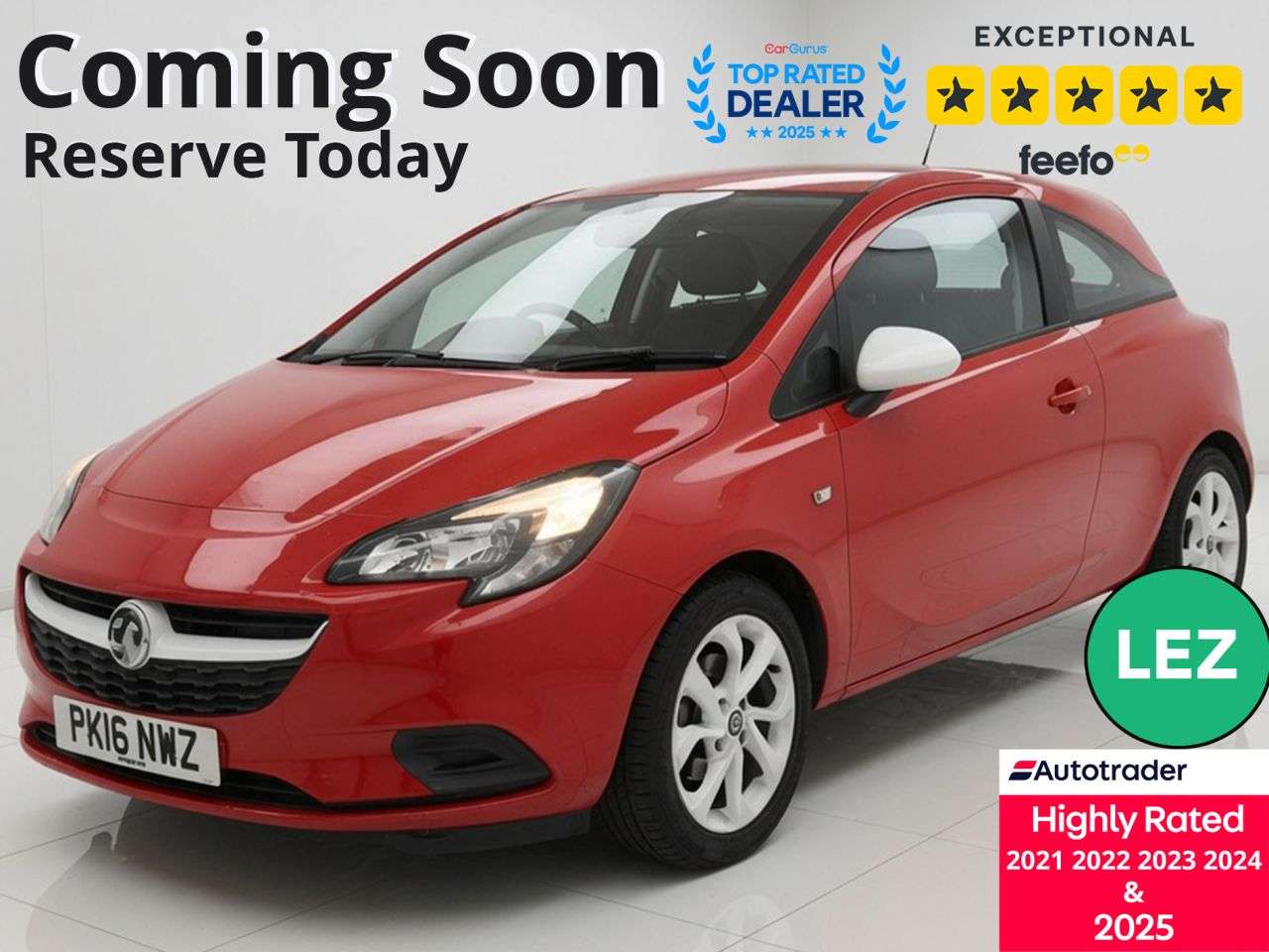 A 2016 VAUXHALL CORSA 1.4i ecoFLEX Sting Hatchback 3dr Petrol Manual Euro 6 (75 ps) Part Exchange A 2016 VAUXHALL CORSA 1.4i ecoFLEX Sting Hatchback 3dr Petrol Manual Euro 6 (75 ps) Part Exchange