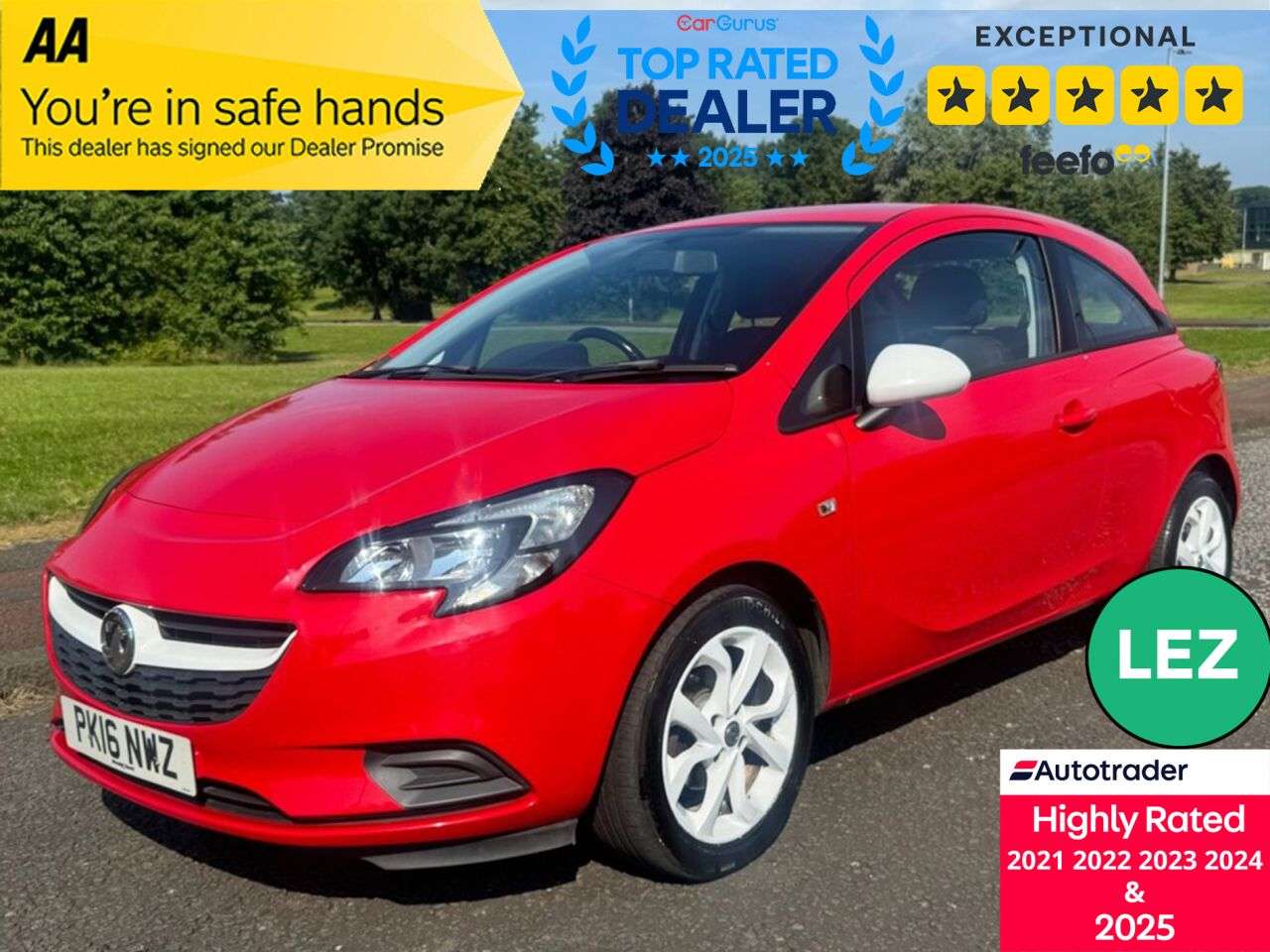 A 2016 VAUXHALL CORSA 1.4i ecoFLEX Sting Hatchback 3dr Petrol Manual Euro 6 (75 ps) Part Exchange A 2016 VAUXHALL CORSA 1.4i ecoFLEX Sting Hatchback 3dr Petrol Manual Euro 6 (75 ps) Part Exchange