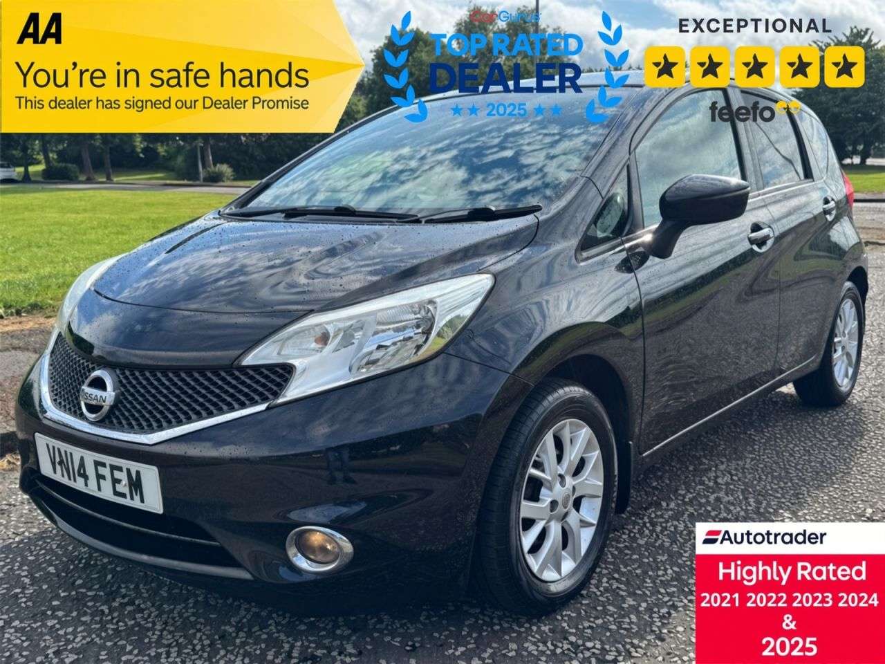 A 2014 NISSAN NOTE 1.5 dCi Acenta Premium Hatchback 5dr Diesel Manual Euro 5 (s/s) (90 ps) Par A 2014 NISSAN NOTE 1.5 dCi Acenta Premium Hatchback 5dr Diesel Manual Euro 5 (s/s) (90 ps) Par