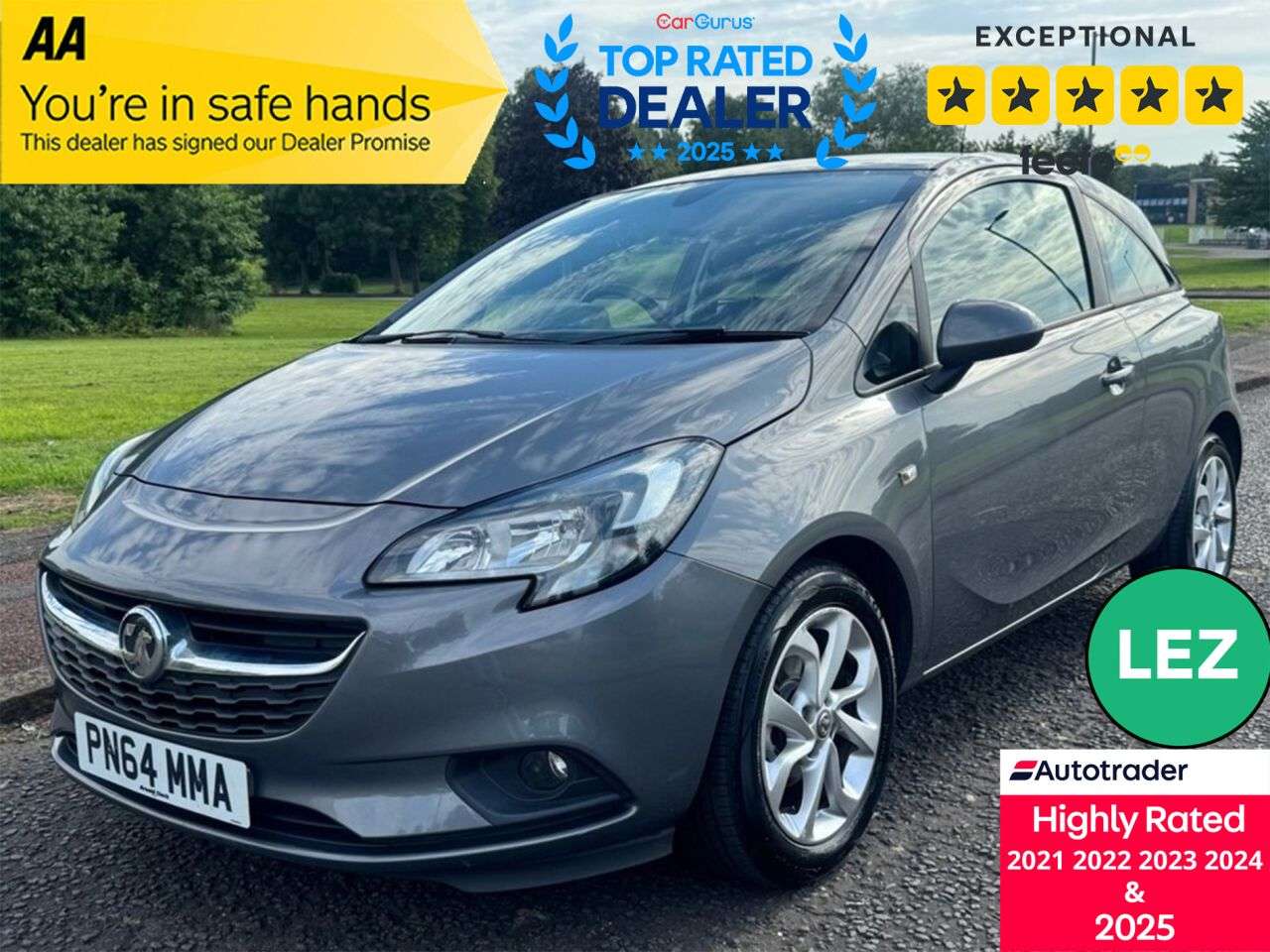 A 2015 VAUXHALL CORSA 1.2i Excite Hatchback 3dr Petrol Manual Euro 6 (a/c) (70 ps) Ideal First Ca A 2015 VAUXHALL CORSA 1.2i Excite Hatchback 3dr Petrol Manual Euro 6 (a/c) (70 ps) Ideal First Ca