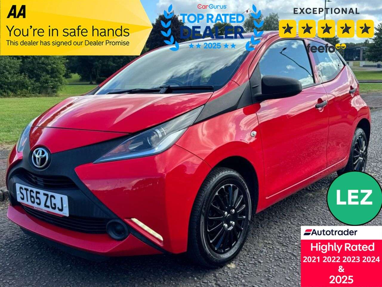 A 2016 TOYOTA AYGO 1.0 VVT-i x Hatchback 5dr Petrol Manual Euro 5 Euro 5 (68 ps) Part Ex Welco A 2016 TOYOTA AYGO 1.0 VVT-i x Hatchback 5dr Petrol Manual Euro 5 Euro 5 (68 ps) Part Ex Welco
