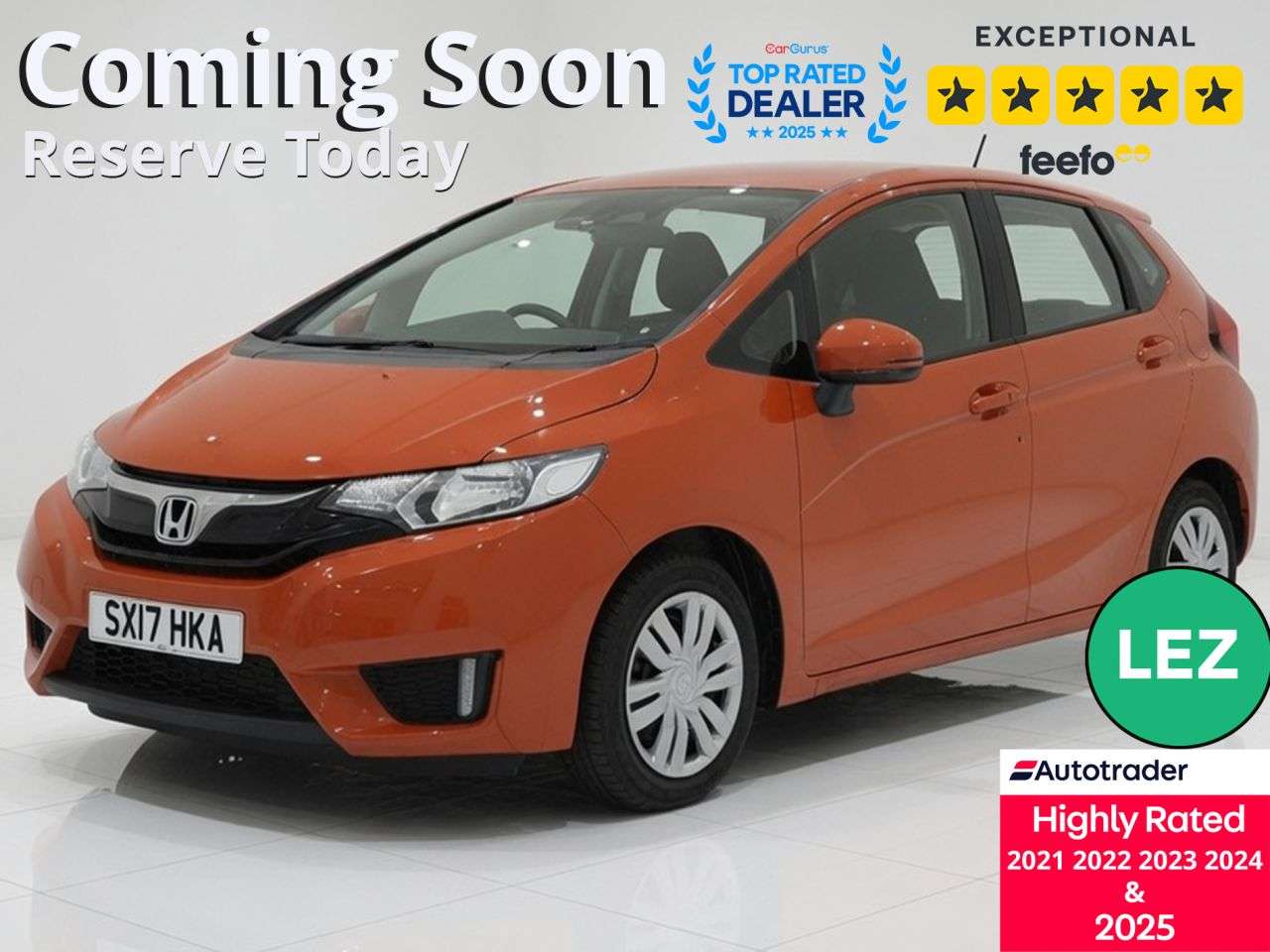 A 2017 HONDA JAZZ 1.3 i-VTEC S Hatchback 5dr Petrol Manual Euro 6 (s/s) (102 ps) Part Ex Welc A 2017 HONDA JAZZ 1.3 i-VTEC S Hatchback 5dr Petrol Manual Euro 6 (s/s) (102 ps) Part Ex Welc