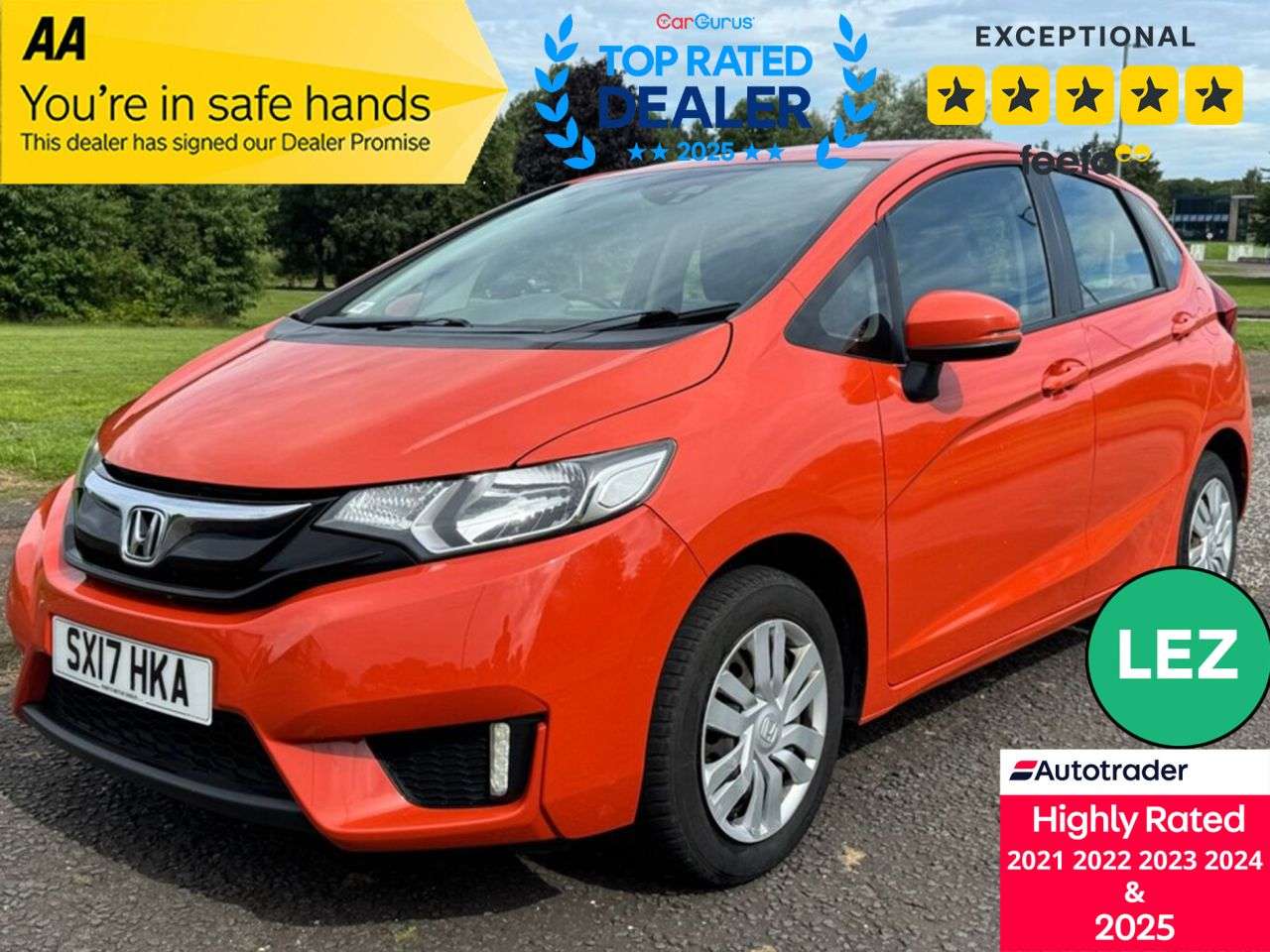 A 2017 HONDA JAZZ 1.3 i-VTEC S Hatchback 5dr Petrol Manual Euro 6 (s/s) (102 ps) Part Ex Welc A 2017 HONDA JAZZ 1.3 i-VTEC S Hatchback 5dr Petrol Manual Euro 6 (s/s) (102 ps) Part Ex Welc