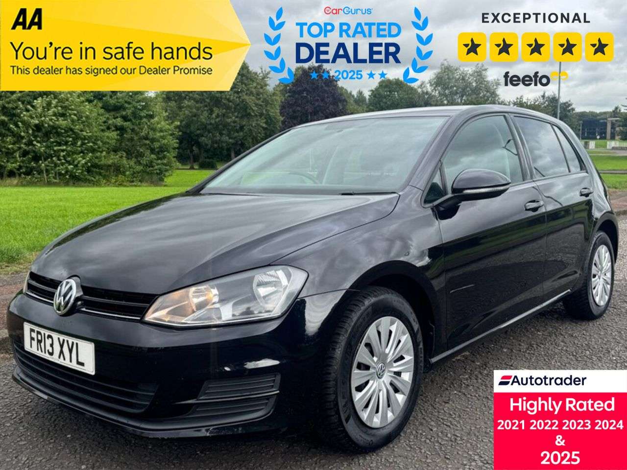 A 2013 VOLKSWAGEN GOLF 1.6 TDI BlueMotion Tech S Hatchback 5dr Diesel Manual Euro 5 (s/s) (105 ps) A 2013 VOLKSWAGEN GOLF 1.6 TDI BlueMotion Tech S Hatchback 5dr Diesel Manual Euro 5 (s/s) (105 ps)