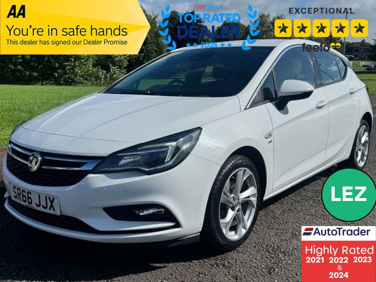 A 2017 VAUXHALL ASTRA 1.4i SRi Hatchback 5dr Petrol Manual Euro 6 (100 ps) Part Ex Welcome A 2017 VAUXHALL ASTRA 1.4i SRi Hatchback 5dr Petrol Manual Euro 6 (100 ps) Part Ex Welcome