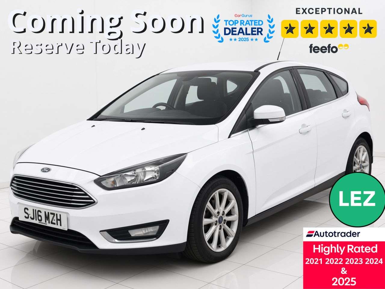 A 2016 FORD FOCUS 1.5 TDCi Titanium Hatchback 5dr Diesel Manual Euro 6 (s/s) (120 ps) Part Ex A 2016 FORD FOCUS 1.5 TDCi Titanium Hatchback 5dr Diesel Manual Euro 6 (s/s) (120 ps) Part Ex