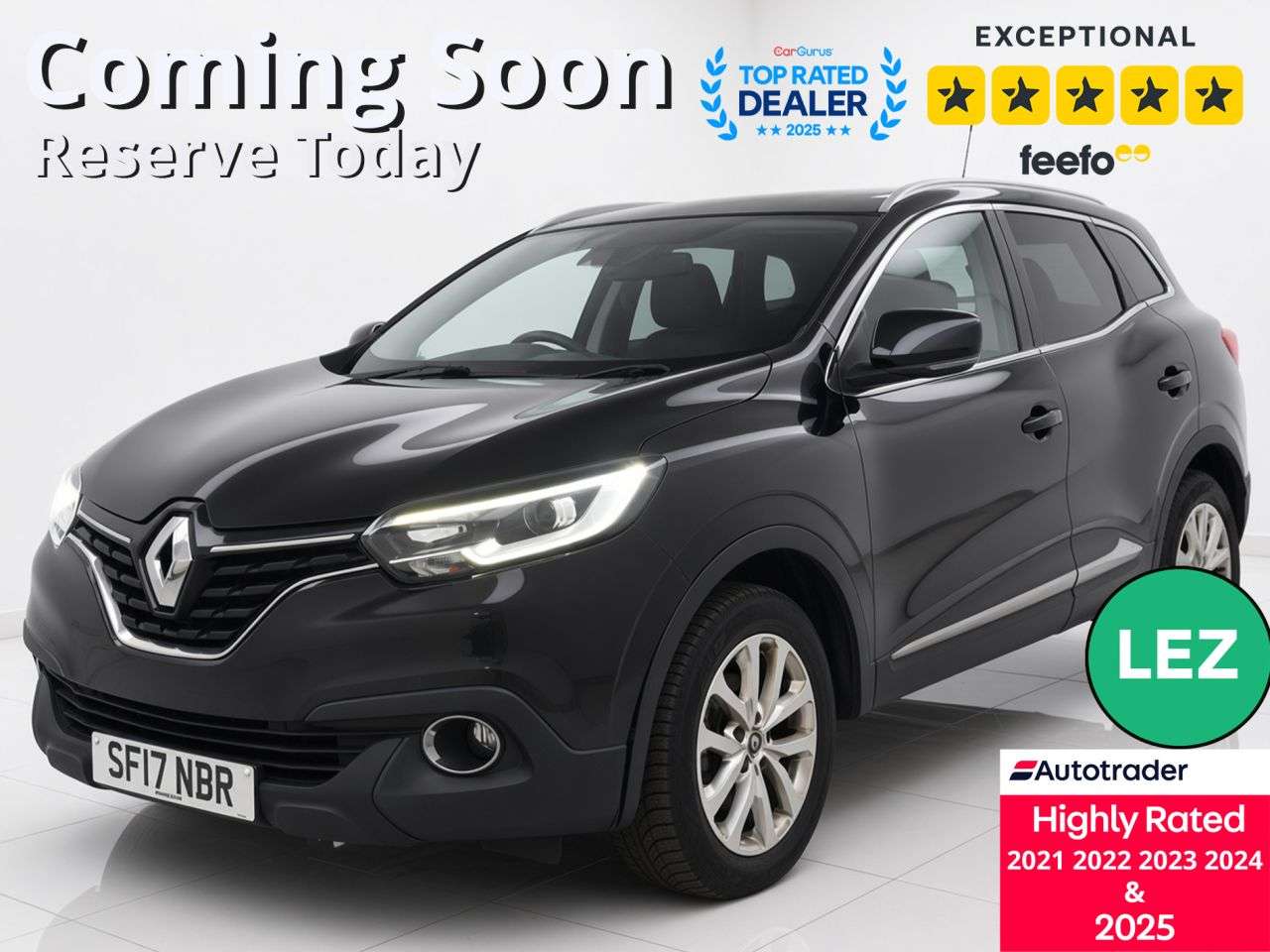 A 2017 RENAULT KADJAR 1.5 dCi Dynamique Nav SUV 5dr Diesel Manual Euro 6 (s/s) (110 ps) Part Ex W A 2017 RENAULT KADJAR 1.5 dCi Dynamique Nav SUV 5dr Diesel Manual Euro 6 (s/s) (110 ps) Part Ex W