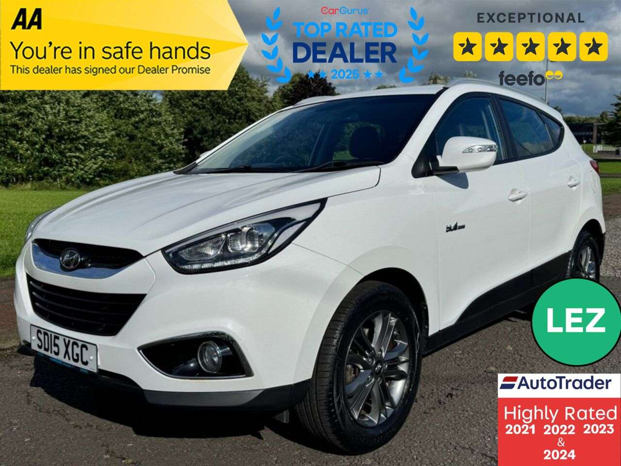 A 2015 HYUNDAI IX35 1.6 GDi SE SUV 5dr Petrol Manual Euro 5 (135 ps) Part Ex Welcome A 2015 HYUNDAI IX35 1.6 GDi SE SUV 5dr Petrol Manual Euro 5 (135 ps) Part Ex Welcome