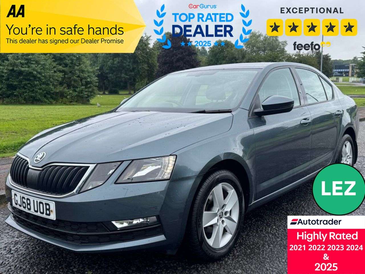 A 2018 SKODA OCTAVIA 1.6 TDI SCR SE Hatchback 5dr Diesel Manual Euro 6 (s/s) (115 ps) Part Ex We A 2018 SKODA OCTAVIA 1.6 TDI SCR SE Hatchback 5dr Diesel Manual Euro 6 (s/s) (115 ps) Part Ex We