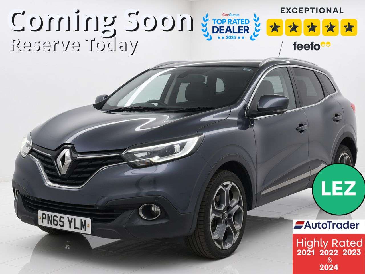 A 2015 RENAULT KADJAR 1.5 dCi Dynamique S Nav SUV 5dr Diesel Manual Euro 6 (s/s) (110 ps) Part Ex A 2015 RENAULT KADJAR 1.5 dCi Dynamique S Nav SUV 5dr Diesel Manual Euro 6 (s/s) (110 ps) Part Ex