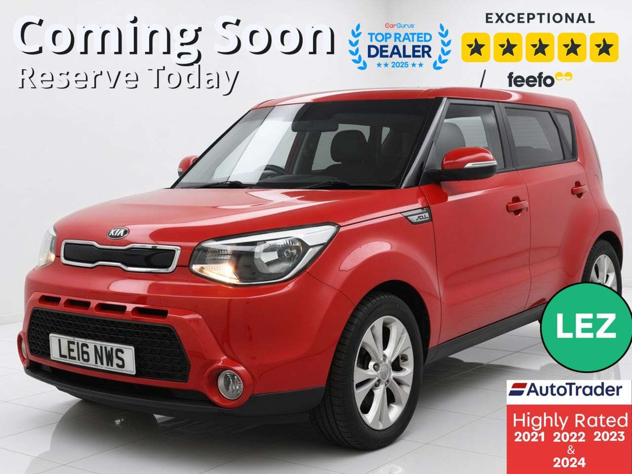 A 2016 KIA SOUL 1.6 GDi Connect SUV 5dr Petrol Manual Euro 6 (130 bhp) Part Exchange Welcom A 2016 KIA SOUL 1.6 GDi Connect SUV 5dr Petrol Manual Euro 6 (130 bhp) Part Exchange Welcom