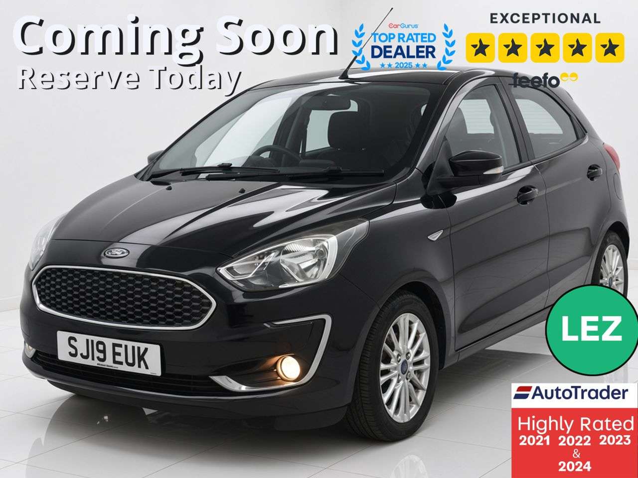A 2019 FORD KA+ 1.2 Ti-VCT Zetec Hatchback 5dr Petrol Manual Euro 6 (s/s) (70 ps) Part Exch A 2019 FORD KA+ 1.2 Ti-VCT Zetec Hatchback 5dr Petrol Manual Euro 6 (s/s) (70 ps) Part Exch