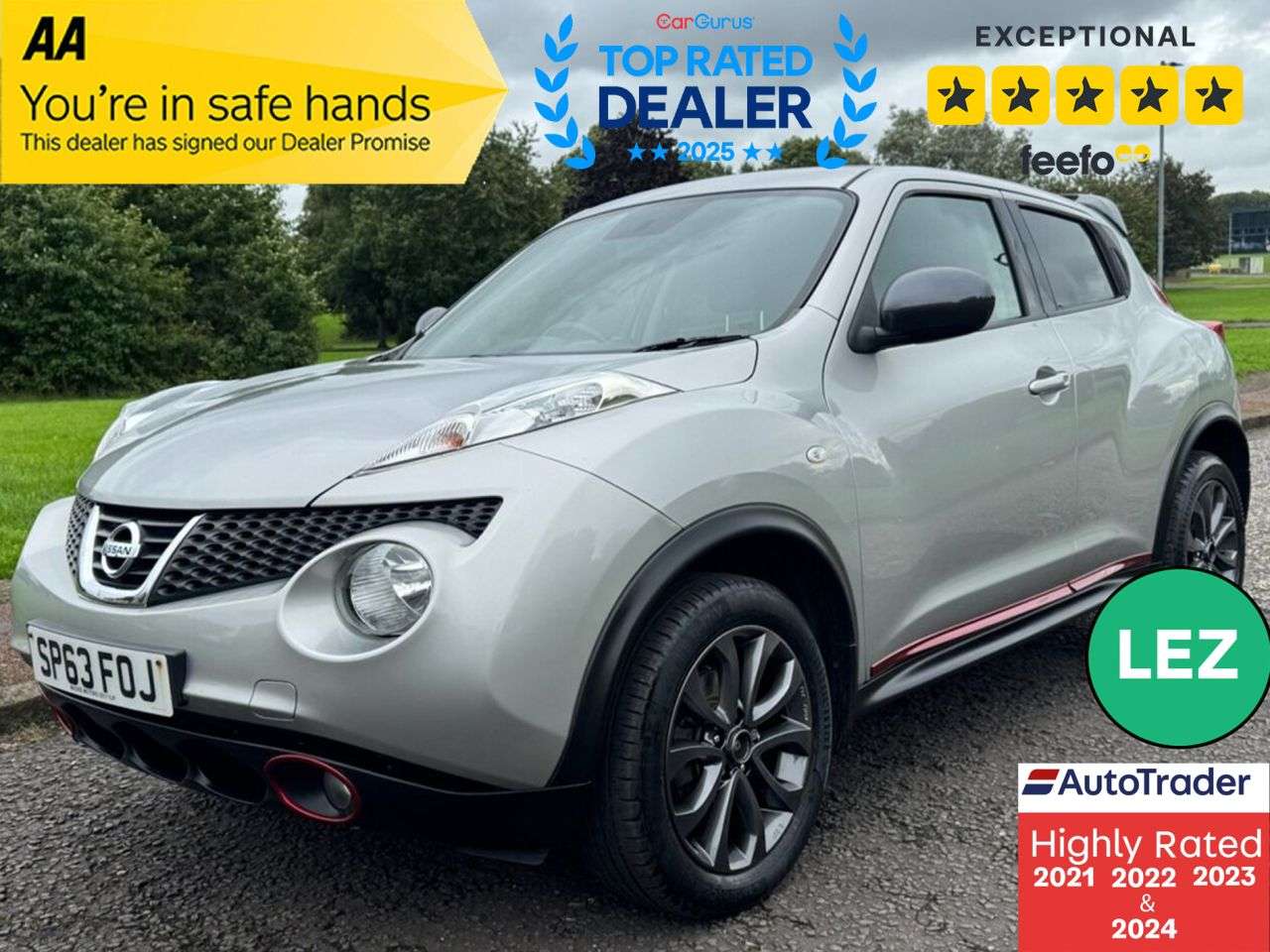 A 2013 NISSAN JUKE 1.6 Acenta Premium SUV 5dr Petrol Manual Euro 5 (s/s) (117 ps) Part Exchang A 2013 NISSAN JUKE 1.6 Acenta Premium SUV 5dr Petrol Manual Euro 5 (s/s) (117 ps) Part Exchang