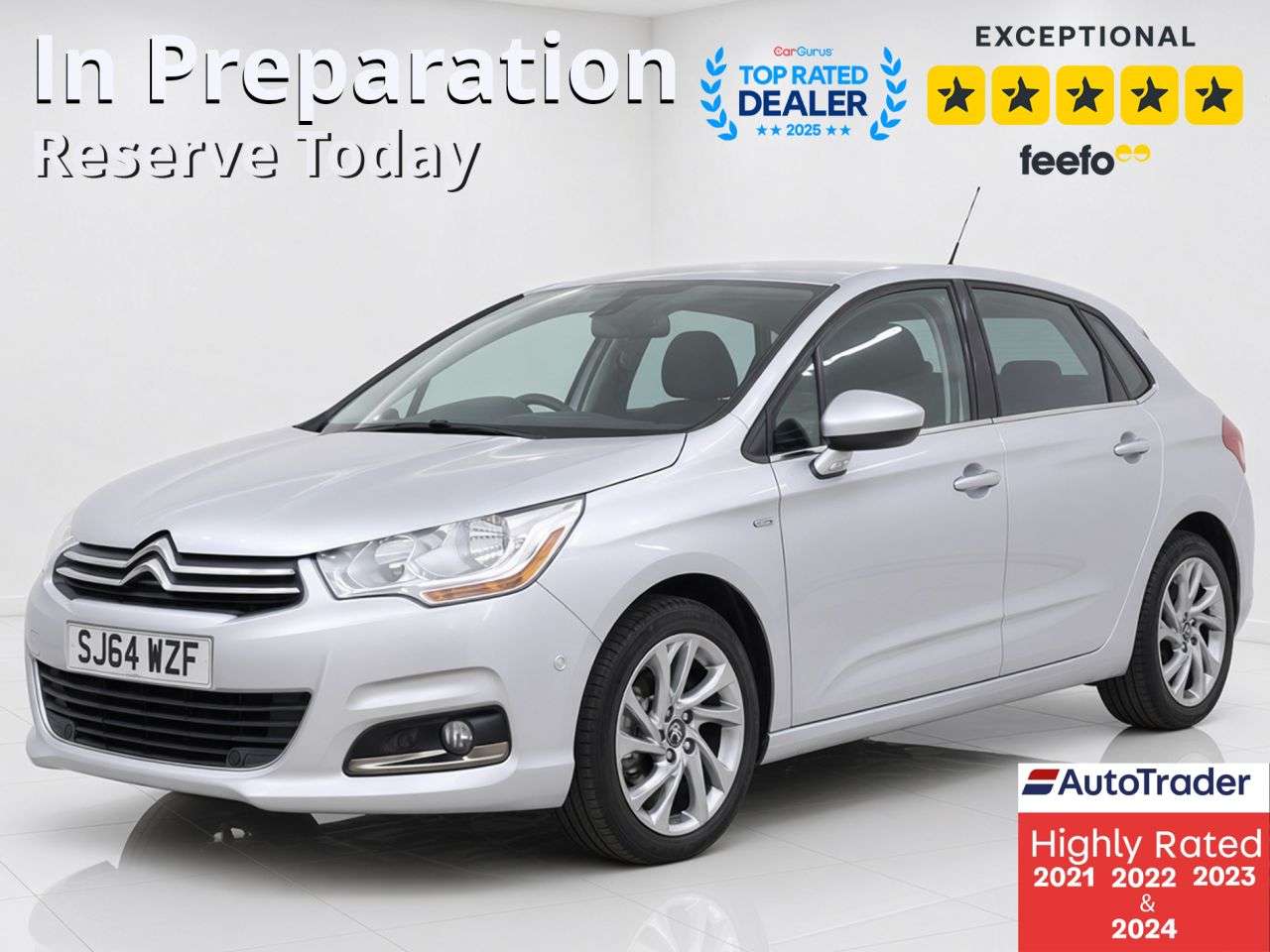 A 2014 CITROEN C4 2.0 HDi Exclusive Hatchback 5dr Diesel Manual Euro 5 (150 ps) Part Ex Welco A 2014 CITROEN C4 2.0 HDi Exclusive Hatchback 5dr Diesel Manual Euro 5 (150 ps) Part Ex Welco