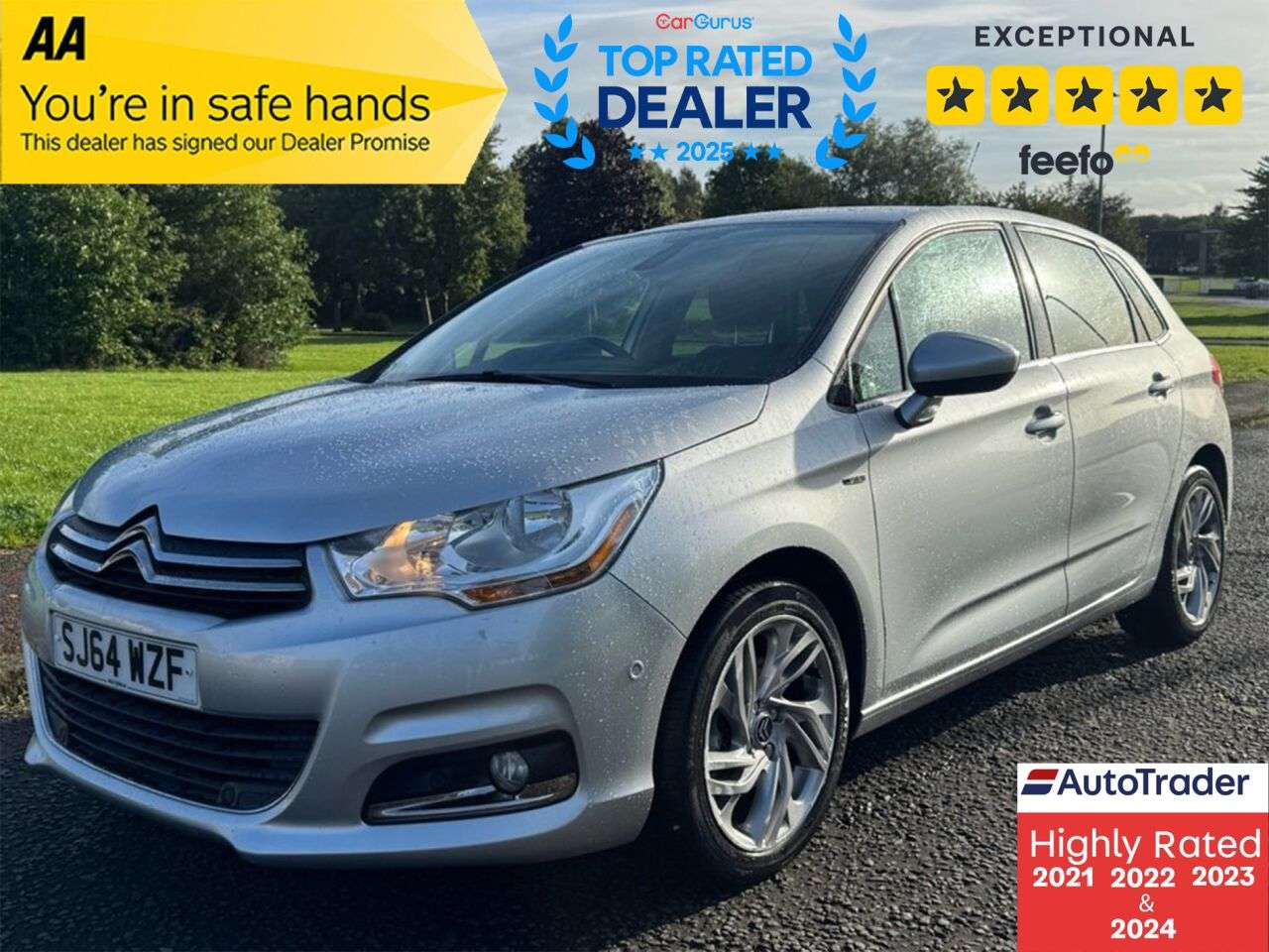 A 2014 CITROEN C4 2.0 HDi Exclusive Hatchback 5dr Diesel Manual Euro 5 (150 ps) Part Ex Welco A 2014 CITROEN C4 2.0 HDi Exclusive Hatchback 5dr Diesel Manual Euro 5 (150 ps) Part Ex Welco