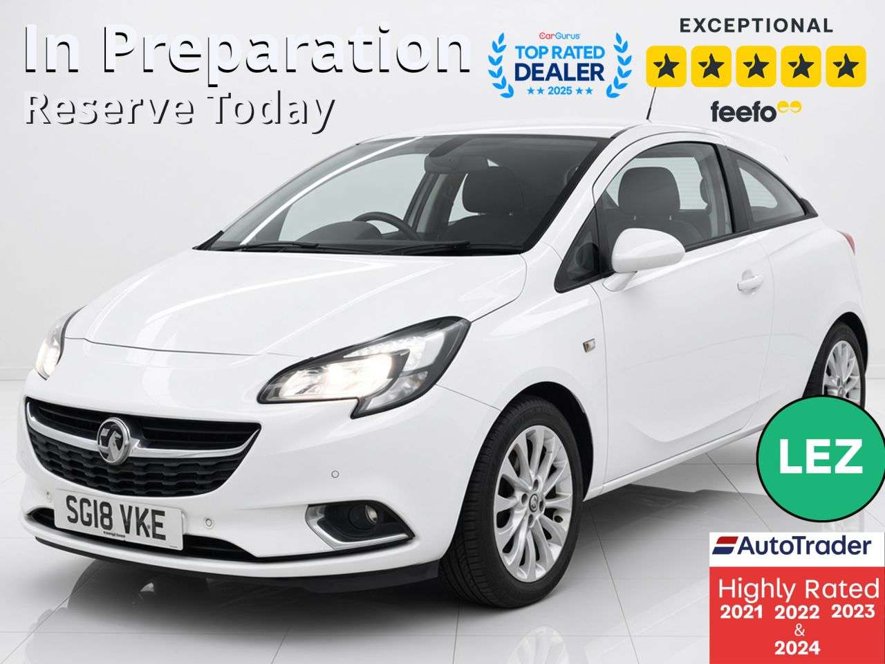 A 2018 VAUXHALL CORSA 1.4i ecoTEC SE Hatchback 3dr Petrol Manual Euro 6 (75 ps) Part Exchange Wel A 2018 VAUXHALL CORSA 1.4i ecoTEC SE Hatchback 3dr Petrol Manual Euro 6 (75 ps) Part Exchange Wel