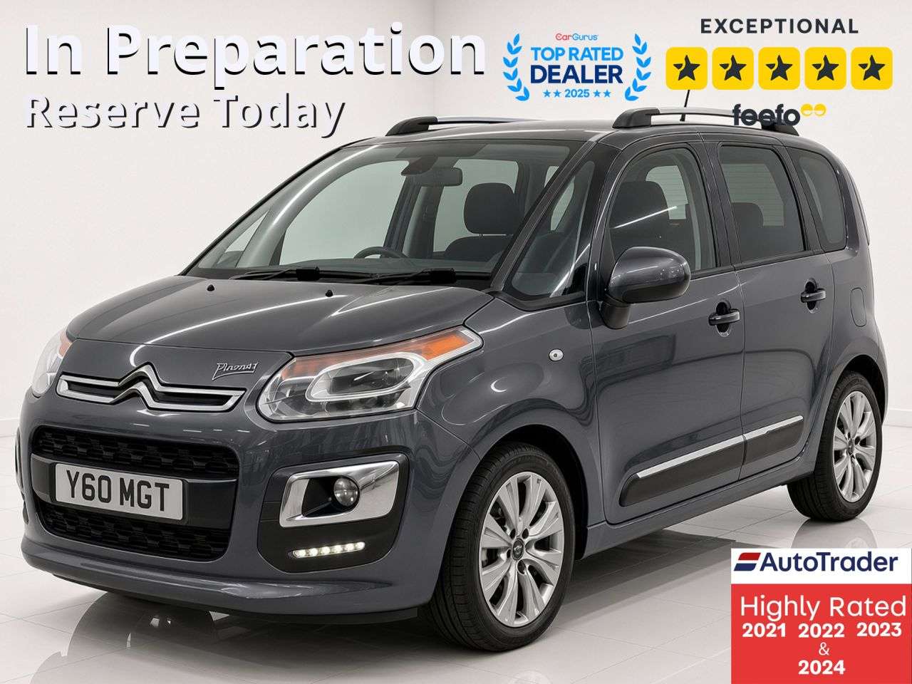 A 2013 CITROEN C3 PICASSO 1.6 HDi Exclusive MPV 5dr Diesel Manual Euro 5 (90 ps) £20 Road Tax - Part A 2013 CITROEN C3 PICASSO 1.6 HDi Exclusive MPV 5dr Diesel Manual Euro 5 (90 ps) £20 Road Tax - Part