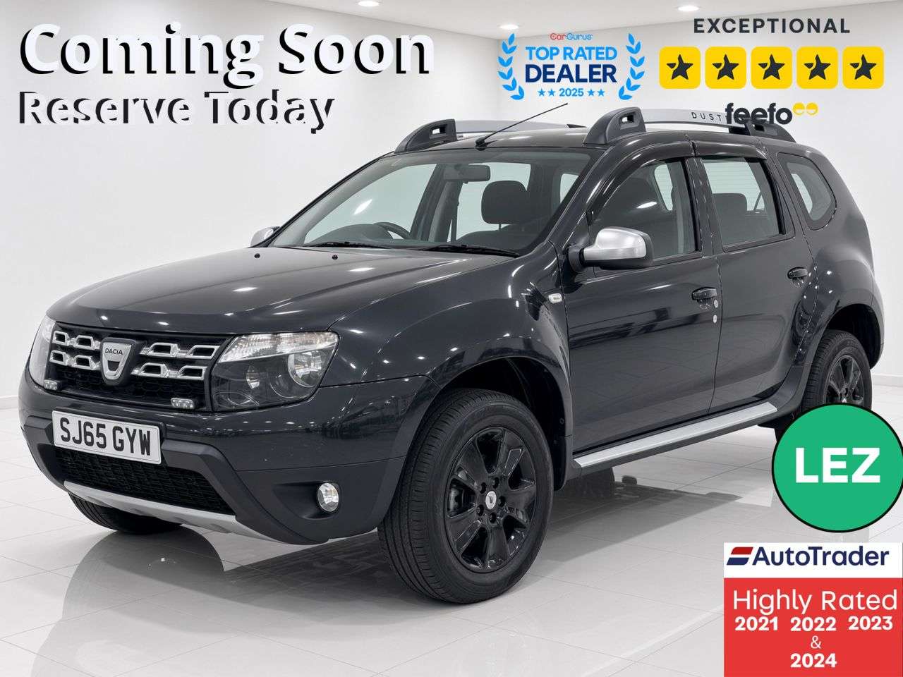 A 2015 DACIA DUSTER 1.5 dCi Laureate SUV 5dr Diesel Manual Euro 6 (s/s) (110 ps) Part Ex Welcom A 2015 DACIA DUSTER 1.5 dCi Laureate SUV 5dr Diesel Manual Euro 6 (s/s) (110 ps) Part Ex Welcom