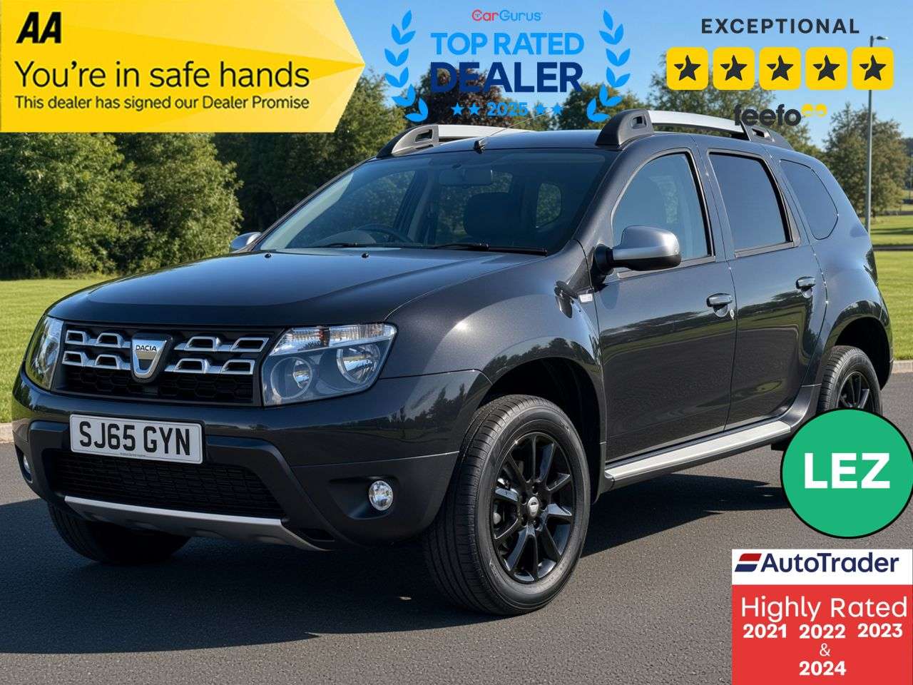 A 2015 DACIA DUSTER 1.5 dCi Laureate SUV 5dr Diesel Manual Euro 6 (s/s) (110 ps) Part Ex Welcom A 2015 DACIA DUSTER 1.5 dCi Laureate SUV 5dr Diesel Manual Euro 6 (s/s) (110 ps) Part Ex Welcom