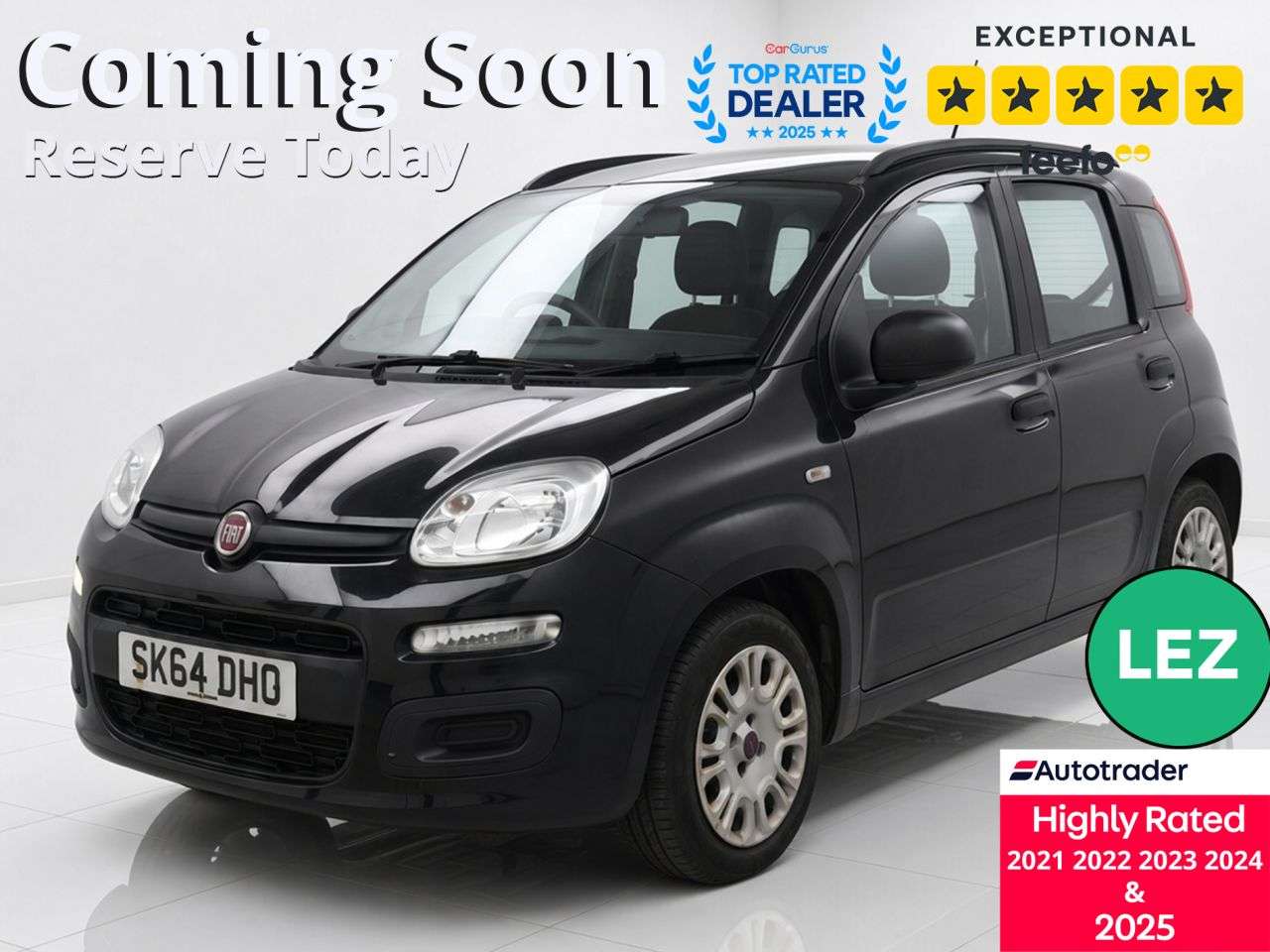 A 2014 FIAT PANDA 1.2 Easy Hatchback 5dr Petrol Manual Euro 6 (69 bhp) Part Ex Welcome A 2014 FIAT PANDA 1.2 Easy Hatchback 5dr Petrol Manual Euro 6 (69 bhp) Part Ex Welcome