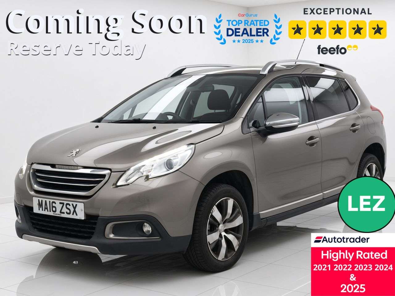 A 2016 PEUGEOT 2008 1.6 BlueHDi Allure SUV 5dr Diesel Manual Euro 6 (s/s) (100 ps) Part Ex Welc A 2016 PEUGEOT 2008 1.6 BlueHDi Allure SUV 5dr Diesel Manual Euro 6 (s/s) (100 ps) Part Ex Welc