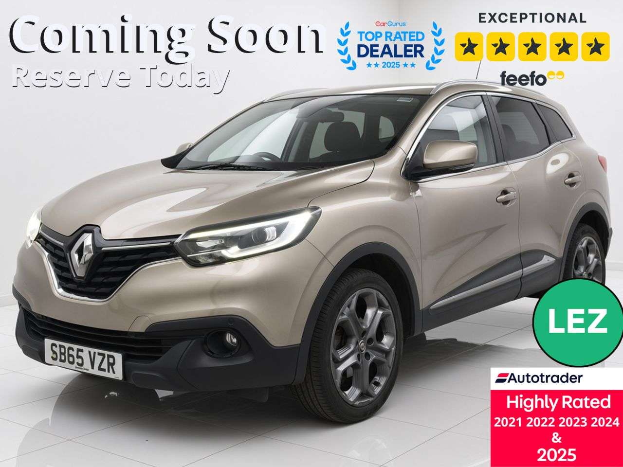 A 2015 RENAULT KADJAR 1.5 dCi Dynamique S Nav SUV 5dr Diesel Manual Euro 6 (s/s) (110 ps) Part Ex A 2015 RENAULT KADJAR 1.5 dCi Dynamique S Nav SUV 5dr Diesel Manual Euro 6 (s/s) (110 ps) Part Ex