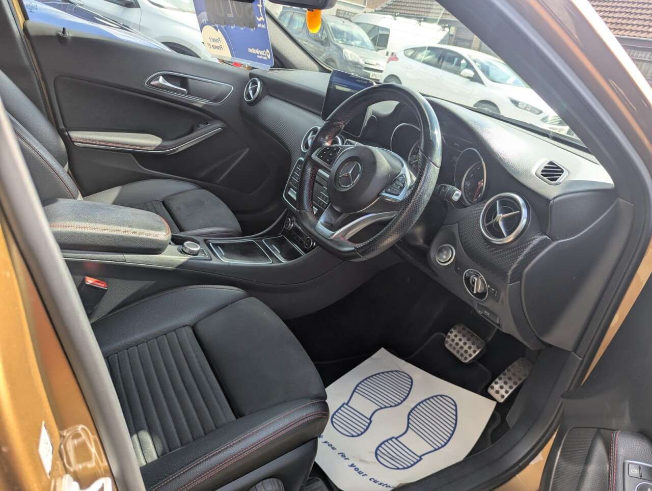 A 2017 MERCEDES-BENZ A CLASS 1.6 A160 AMG Line (Executive) Hatchback 5dr Petrol 7G-DCT Euro 6 (s/s) (102 A 2017 MERCEDES-BENZ A CLASS 1.6 A160 AMG Line (Executive) Hatchback 5dr Petrol 7G-DCT Euro 6 (s/s) (102