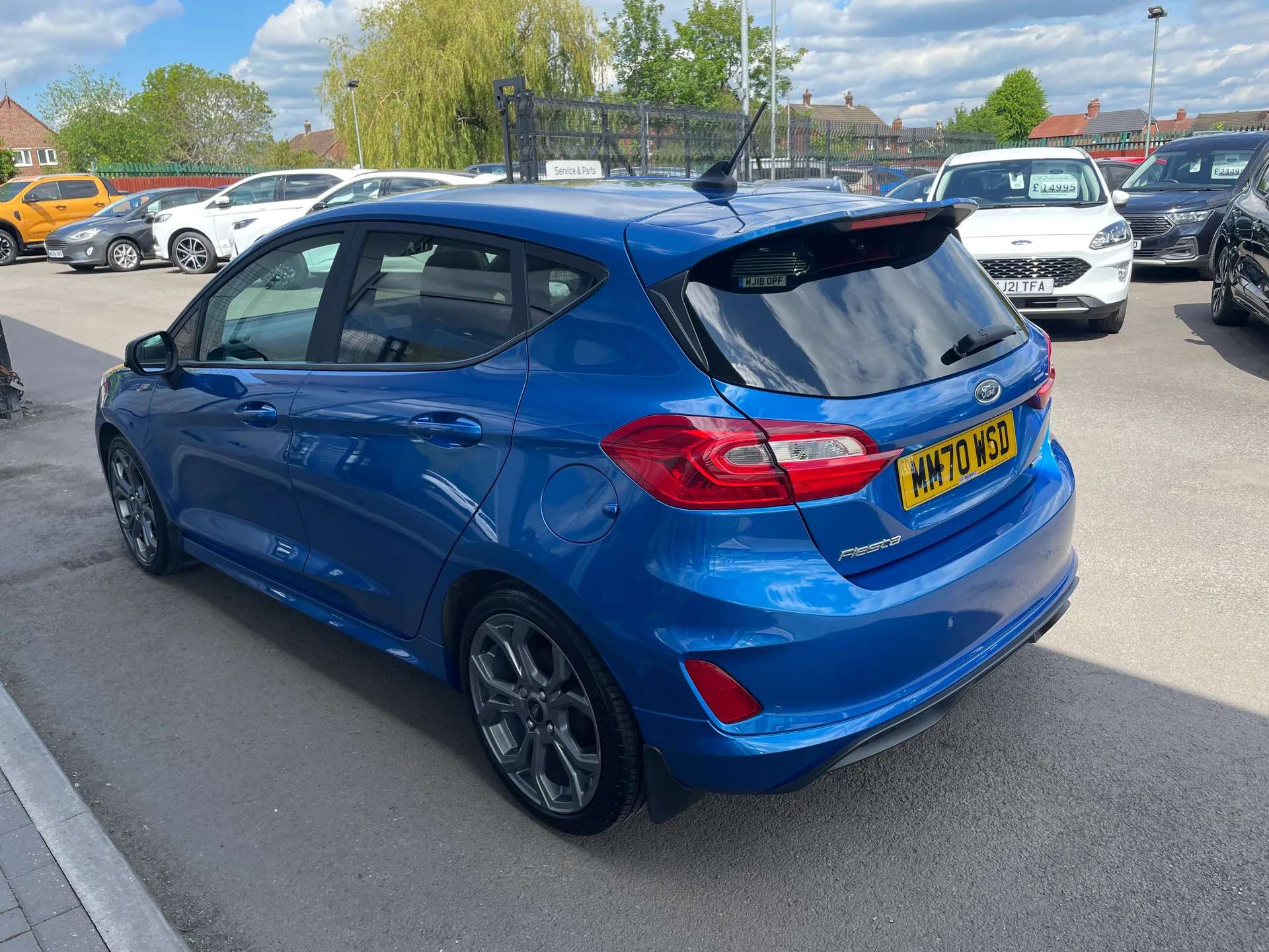 A 2021 FORD FIESTA 1.0 EcoBoost Hybrid mHEV 125 ST-Line Edition 5dr A 2021 FORD FIESTA 1.0 EcoBoost Hybrid mHEV 125 ST-Line Edition 5dr