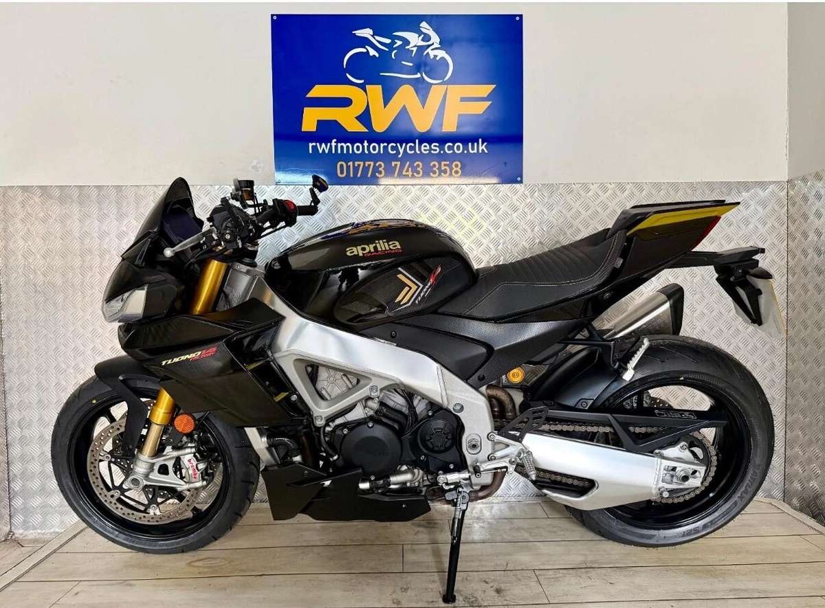 Check out this Aprilia Tuono 1100 V4 2023 Petrol Manual