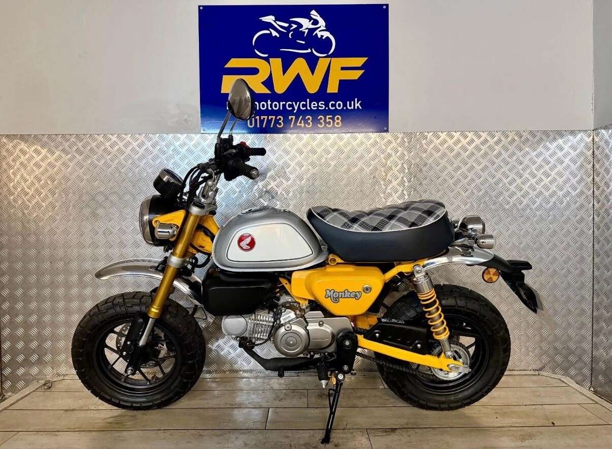 A 2023 HONDA MONKEY 125 www.sellingyourbike.co.uk A 2023 HONDA MONKEY 125 www.sellingyourbike.co.uk