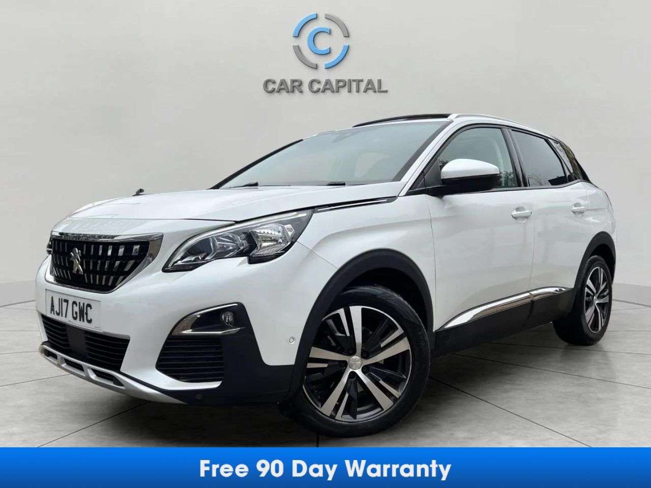 A 2017 PEUGEOT 3008 1.2 PureTech Allure SUV 5dr Petrol EAT Euro 6 (s/s) (130 ps) SERVICE HISTOR A 2017 PEUGEOT 3008 1.2 PureTech Allure SUV 5dr Petrol EAT Euro 6 (s/s) (130 ps) SERVICE HISTOR