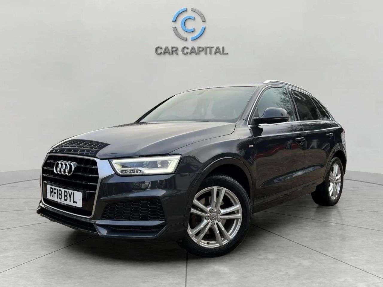 A 2018 AUDI Q3 1.4 TFSI CoD S line Edition SUV 5dr Petrol S Tronic Euro 6 (s/s) (150 ps) P A 2018 AUDI Q3 1.4 TFSI CoD S line Edition SUV 5dr Petrol S Tronic Euro 6 (s/s) (150 ps) P