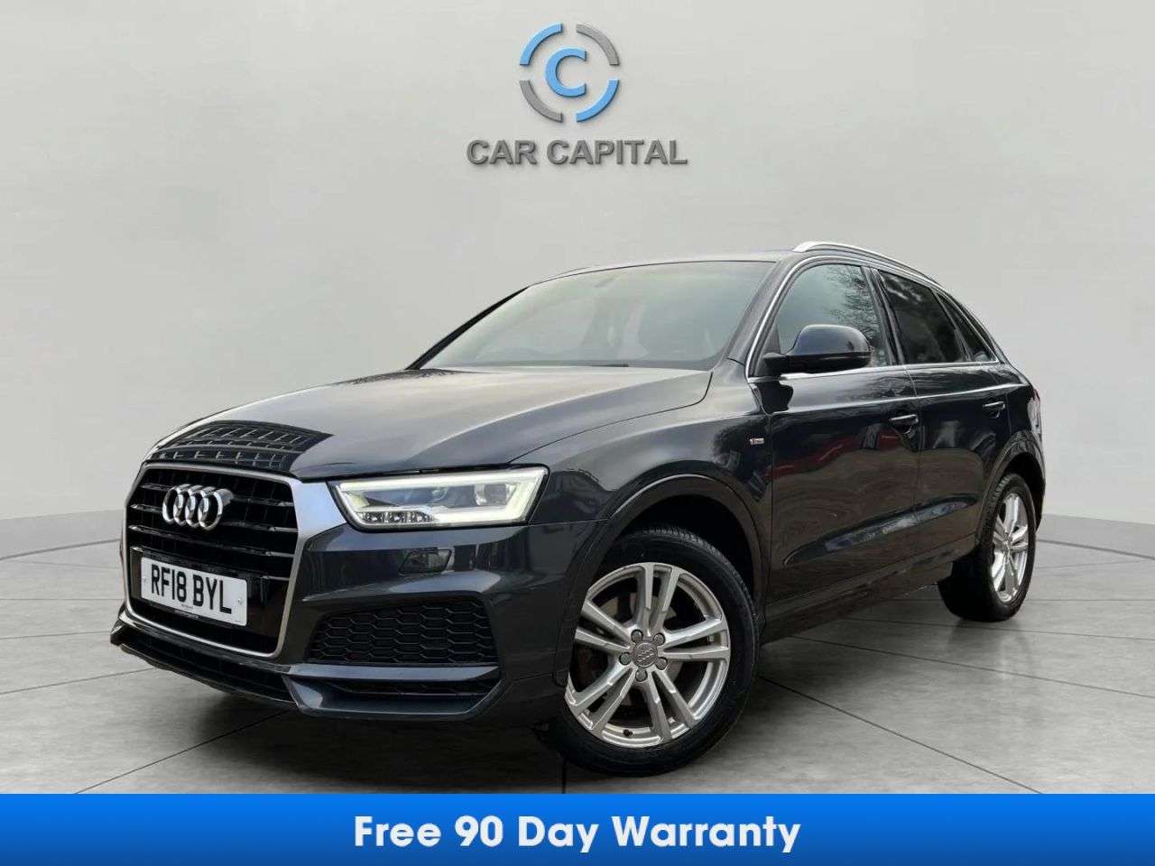 A 2018 AUDI Q3 1.4 TFSI CoD S line Edition SUV 5dr Petrol S Tronic Euro 6 (s/s) (150 ps) P A 2018 AUDI Q3 1.4 TFSI CoD S line Edition SUV 5dr Petrol S Tronic Euro 6 (s/s) (150 ps) P