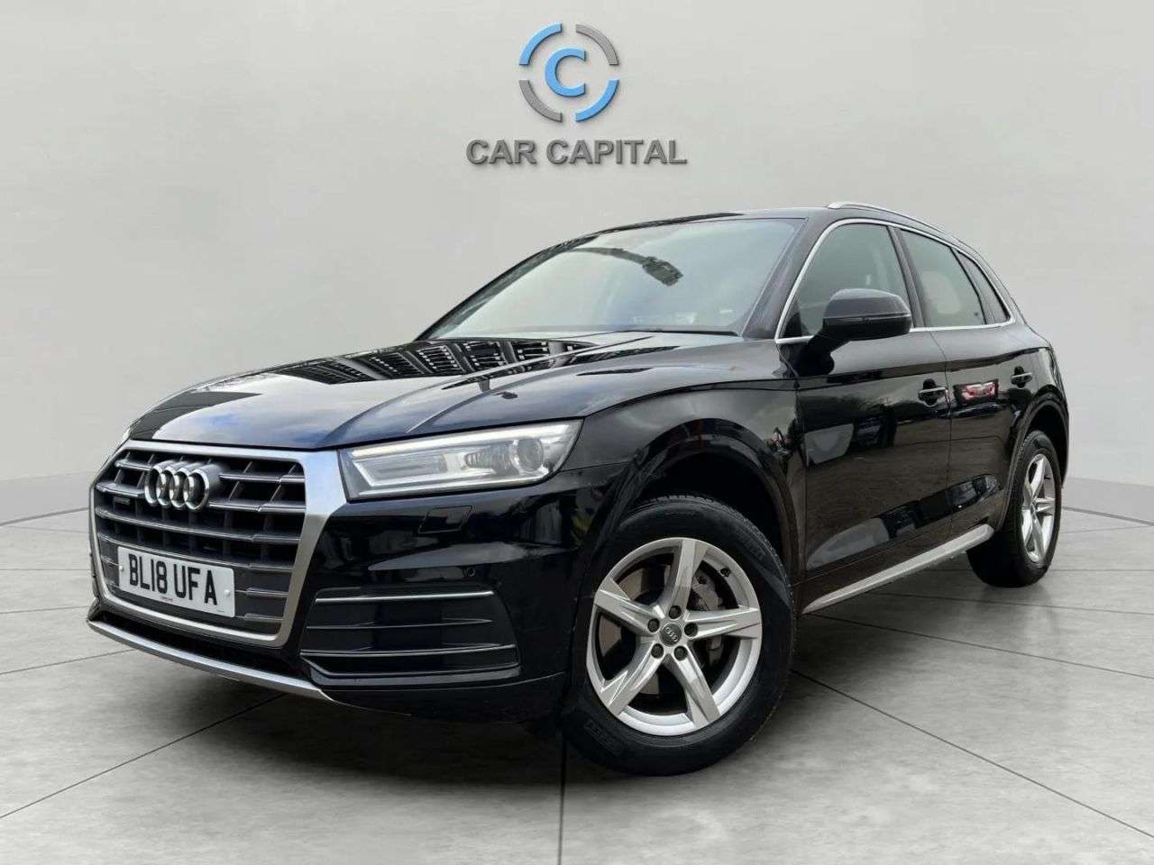 A 2018 AUDI Q5 2.0 TFSI Sport SUV 5dr Petrol S Tronic quattro Euro 6 (s/s) (252 ps) 6M WAR A 2018 AUDI Q5 2.0 TFSI Sport SUV 5dr Petrol S Tronic quattro Euro 6 (s/s) (252 ps) 6M WAR