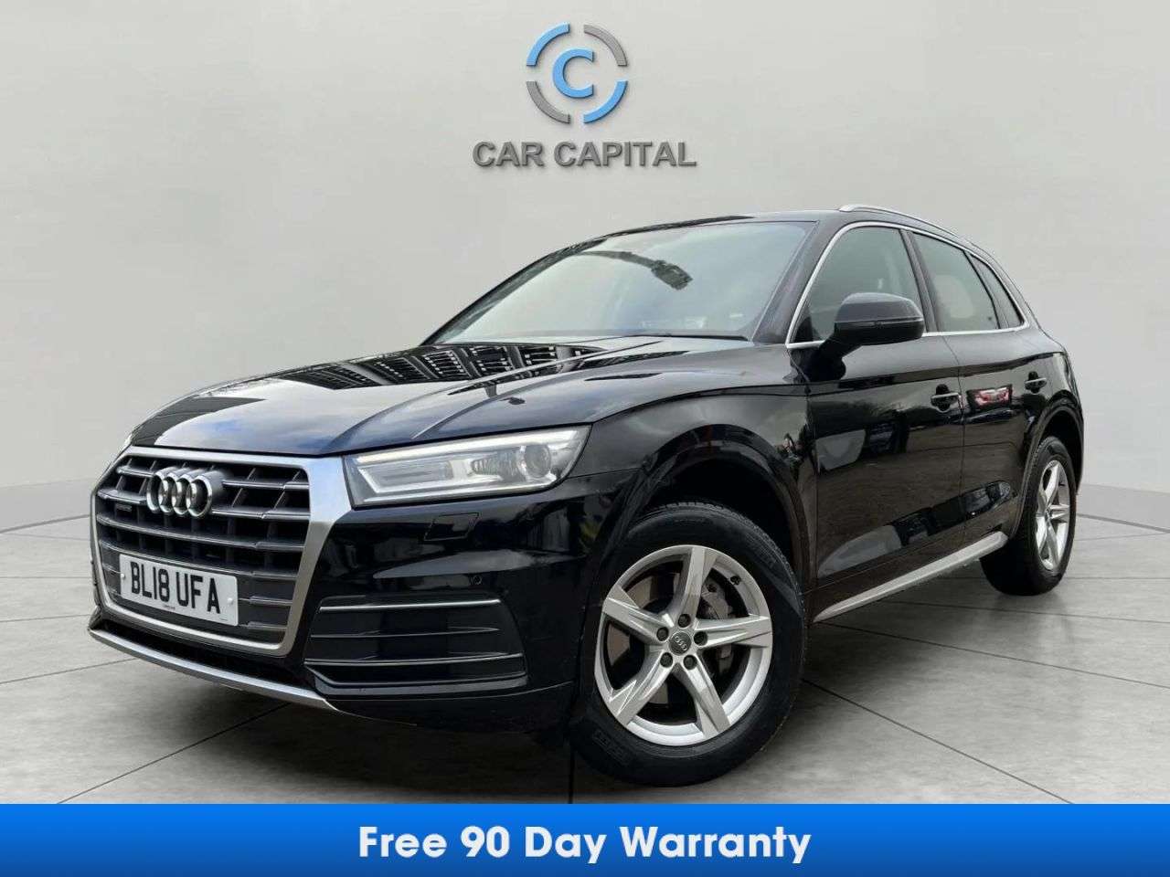 A 2018 AUDI Q5 2.0 TFSI Sport SUV 5dr Petrol S Tronic quattro Euro 6 (s/s) (252 ps) 6M WAR A 2018 AUDI Q5 2.0 TFSI Sport SUV 5dr Petrol S Tronic quattro Euro 6 (s/s) (252 ps) 6M WAR