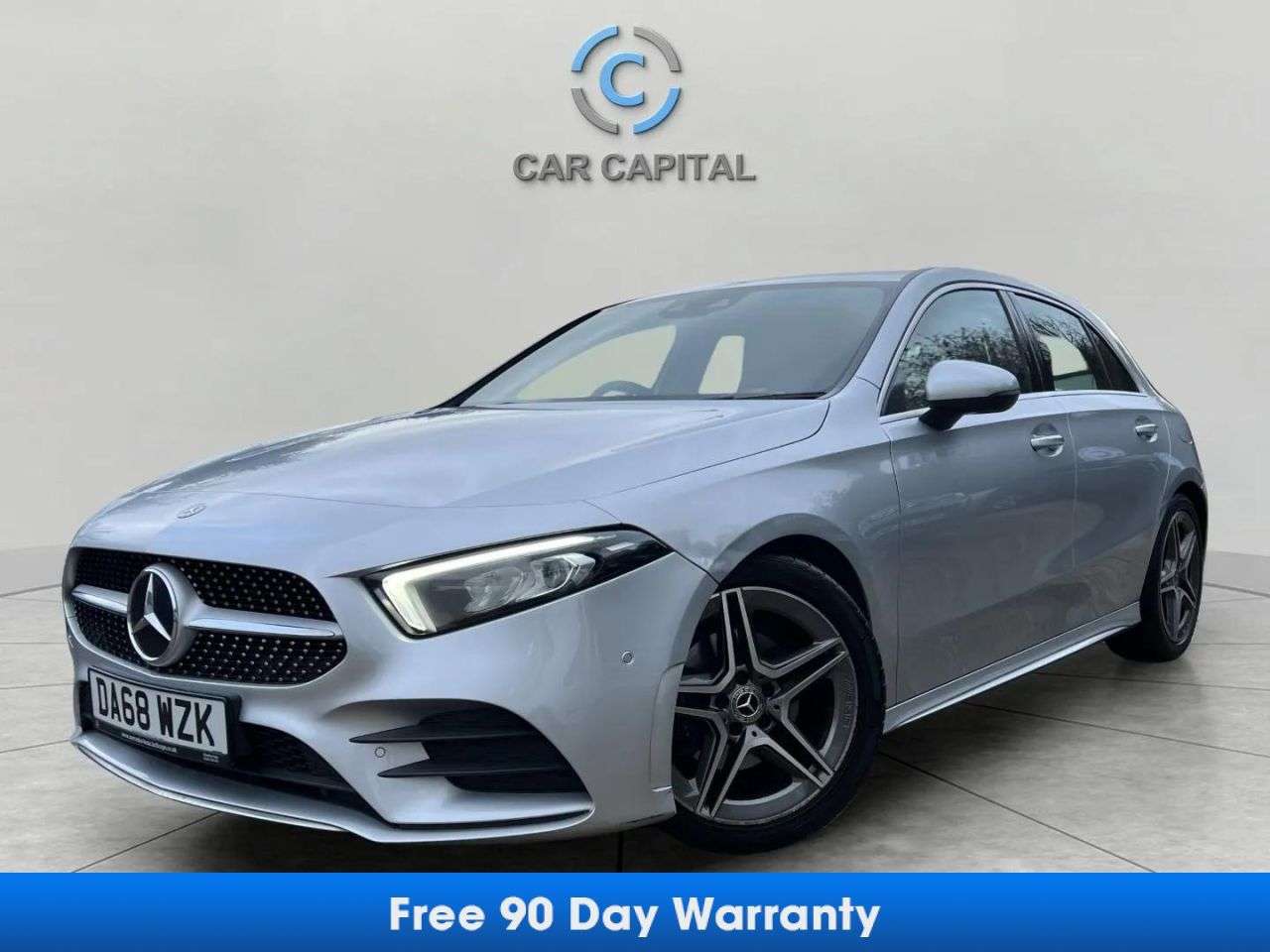 A 2018 MERCEDES-BENZ A-CLASS 1.3 A200 AMG Line (Premium) Hatchback 5dr Petrol 7G-DCT Euro 6 (s/s) (163 p A 2018 MERCEDES-BENZ A-CLASS 1.3 A200 AMG Line (Premium) Hatchback 5dr Petrol 7G-DCT Euro 6 (s/s) (163 p
