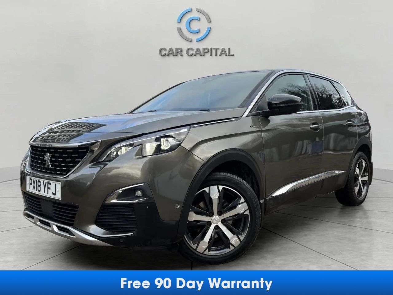 A 2018 PEUGEOT 3008 2.0 BlueHDi GT Line SUV 5dr Diesel Manual Euro 6 (s/s) (150 ps) WARRANTY+2 A 2018 PEUGEOT 3008 2.0 BlueHDi GT Line SUV 5dr Diesel Manual Euro 6 (s/s) (150 ps) WARRANTY+2