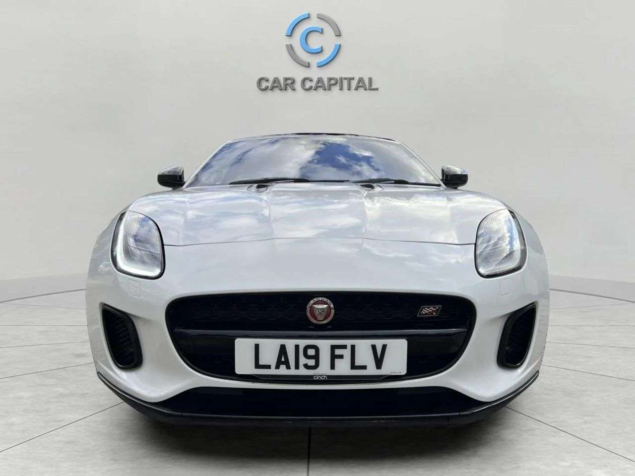 A 2019 JAGUAR F-TYPE 2.0i Chequered Flag Coupe 2dr Petrol Auto Euro 6 (s/s) (300 ps) HPI CLEAR+F A 2019 JAGUAR F-TYPE 2.0i Chequered Flag Coupe 2dr Petrol Auto Euro 6 (s/s) (300 ps) HPI CLEAR+F