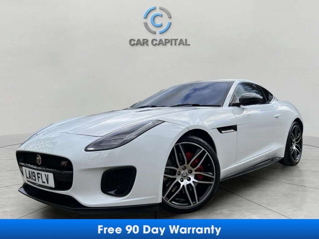A 2019 JAGUAR F-TYPE 2.0i Chequered Flag Coupe 2dr Petrol Auto Euro 6 (s/s) (300 ps) HPI CLEAR+F A 2019 JAGUAR F-TYPE 2.0i Chequered Flag Coupe 2dr Petrol Auto Euro 6 (s/s) (300 ps) HPI CLEAR+F