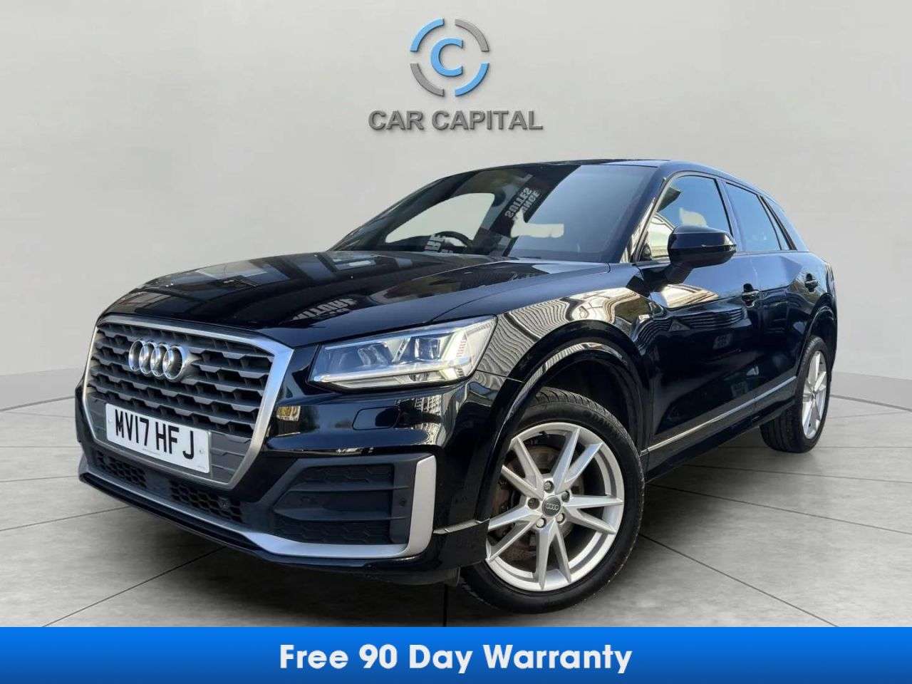 A 2017 AUDI Q2 1.4 TFSI CoD S line SUV 5dr Petrol Manual Euro 6 (s/s) (150 ps) SERVICE HIS A 2017 AUDI Q2 1.4 TFSI CoD S line SUV 5dr Petrol Manual Euro 6 (s/s) (150 ps) SERVICE HIS