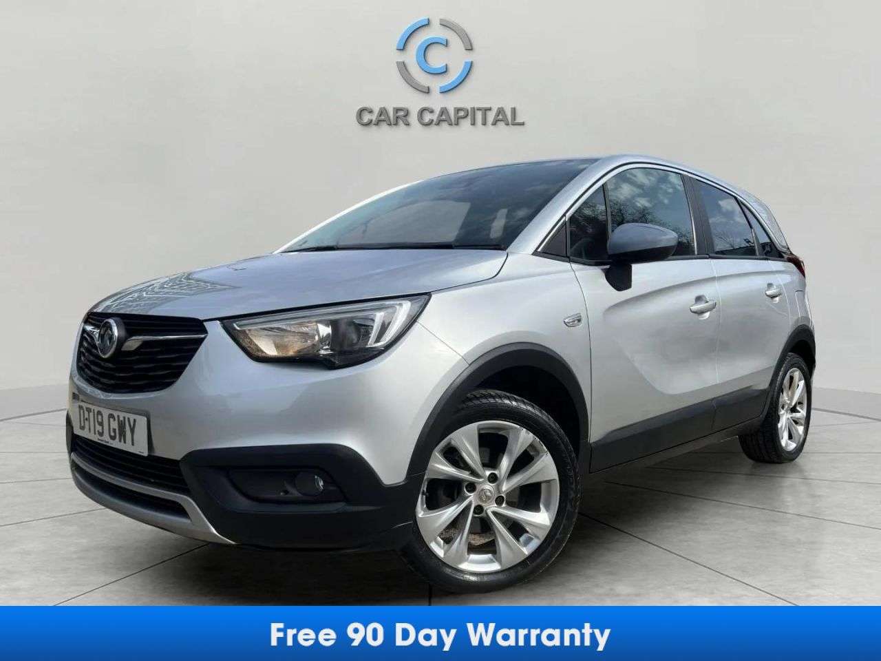 A 2019 VAUXHALL CROSSLAND X 1.2 Turbo GPF Tech Line Nav SUV 5dr Petrol Auto Euro 6 (s/s) (110 ps) HPI C A 2019 VAUXHALL CROSSLAND X 1.2 Turbo GPF Tech Line Nav SUV 5dr Petrol Auto Euro 6 (s/s) (110 ps) HPI C