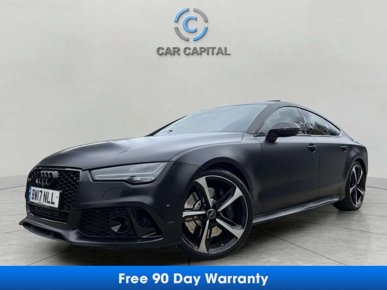 A 2017 AUDI RS7 4.0 TFSI V8 Performance Sportback 5dr Petrol Tiptronic quattro Euro 6 (s/s) A 2017 AUDI RS7 4.0 TFSI V8 Performance Sportback 5dr Petrol Tiptronic quattro Euro 6 (s/s)