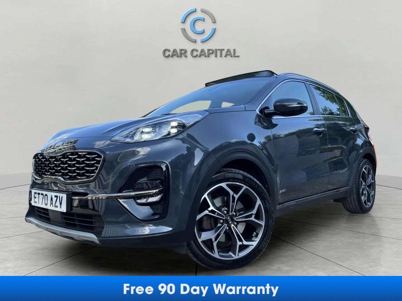A 2020 KIA SPORTAGE 1.6 T-GDi GT-Line S SUV 5dr Petrol DCT AWD Euro 6 (s/s) (174 bhp) SATNAV+RE A 2020 KIA SPORTAGE 1.6 T-GDi GT-Line S SUV 5dr Petrol DCT AWD Euro 6 (s/s) (174 bhp) SATNAV+RE