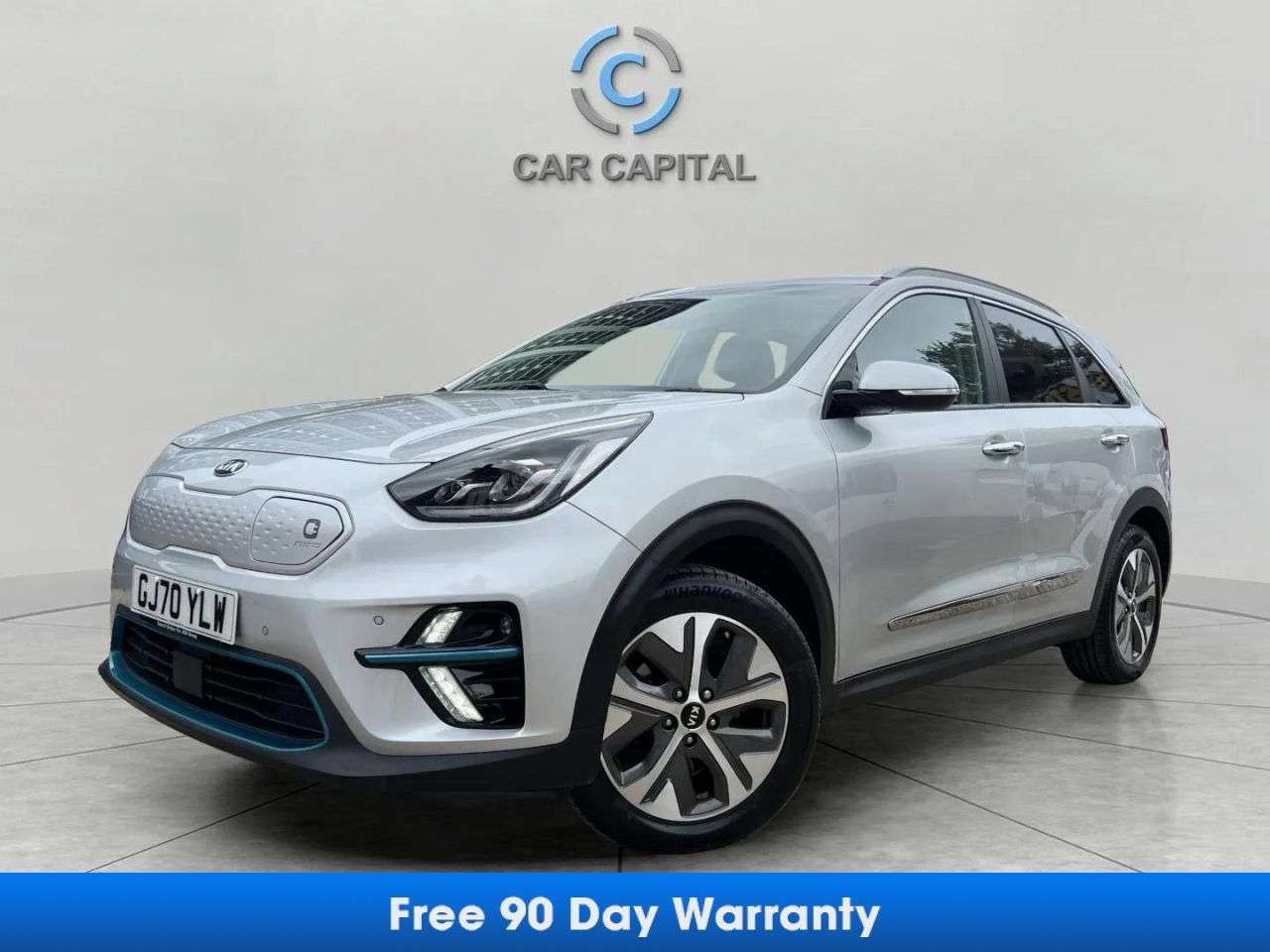 A 2020 KIA NIRO 64kWh 4 SUV 5dr Electric Auto (201 bhp) LTHR HTD SEATS+FINANCE+WARRANTY+HPI A 2020 KIA NIRO 64kWh 4 SUV 5dr Electric Auto (201 bhp) LTHR HTD SEATS+FINANCE+WARRANTY+HPI