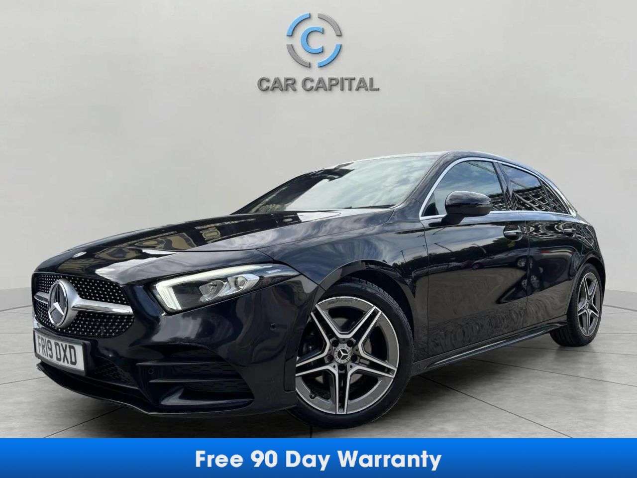 A 2019 MERCEDES-BENZ A CLASS 1.3 A180 AMG Line (Premium) Hatchback 5dr Petrol 7G-DCT Euro 6 (s/s) (136 p A 2019 MERCEDES-BENZ A CLASS 1.3 A180 AMG Line (Premium) Hatchback 5dr Petrol 7G-DCT Euro 6 (s/s) (136 p