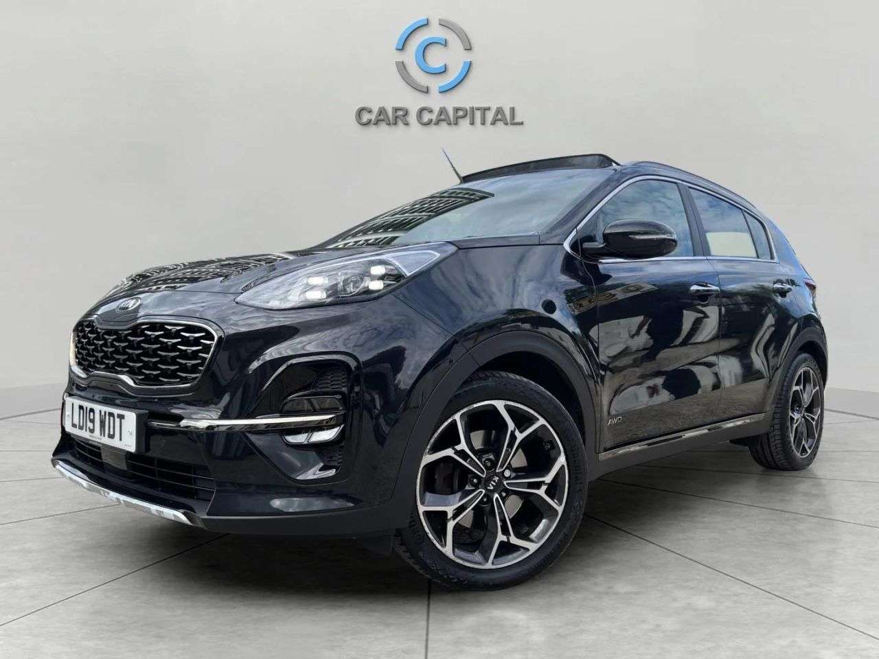 A 2019 KIA SPORTAGE 1.6 T-GDi GT-Line S SUV 5dr Petrol DCT AWD Euro 6 (s/s) (174 bhp) HPI+WARRA A 2019 KIA SPORTAGE 1.6 T-GDi GT-Line S SUV 5dr Petrol DCT AWD Euro 6 (s/s) (174 bhp) HPI+WARRA