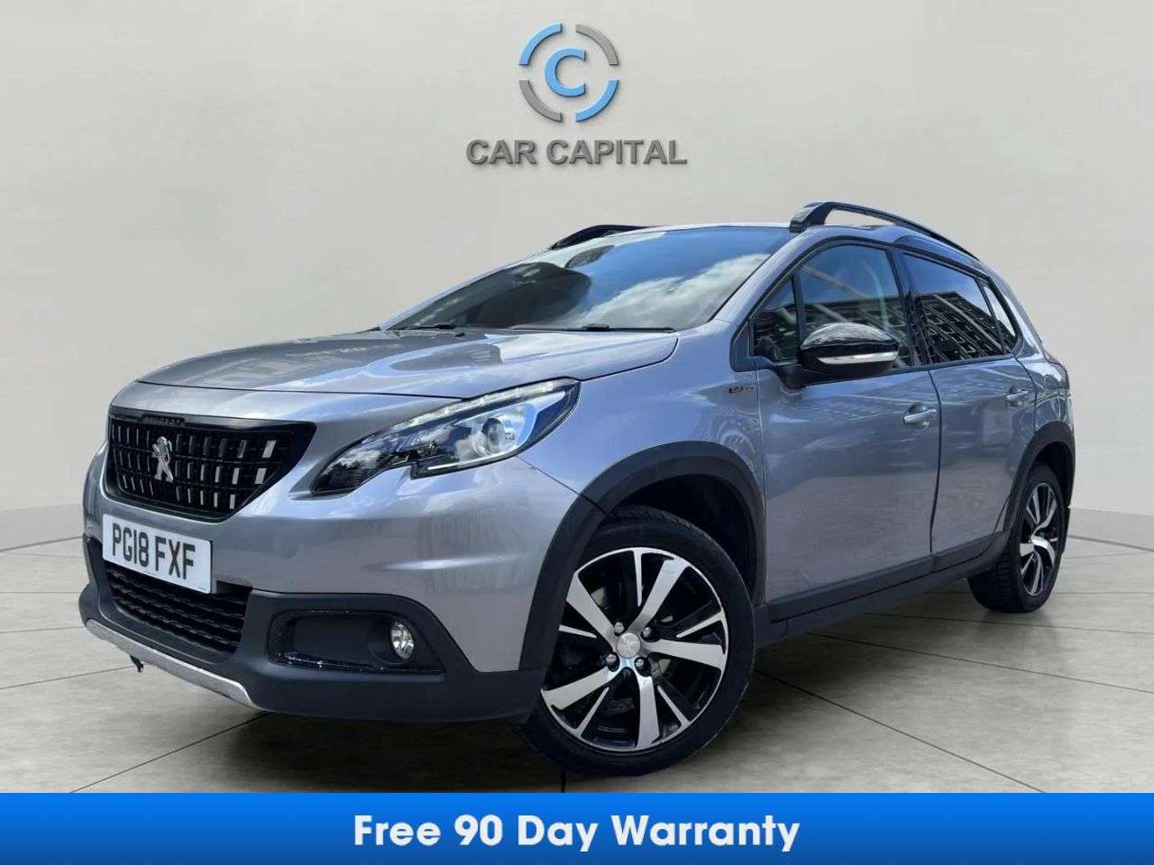 A 2018 PEUGEOT 2008 1.2 PureTech GT Line SUV 5dr Petrol EAT Euro 6 (s/s) (110 ps) A 2018 PEUGEOT 2008 1.2 PureTech GT Line SUV 5dr Petrol EAT Euro 6 (s/s) (110 ps)